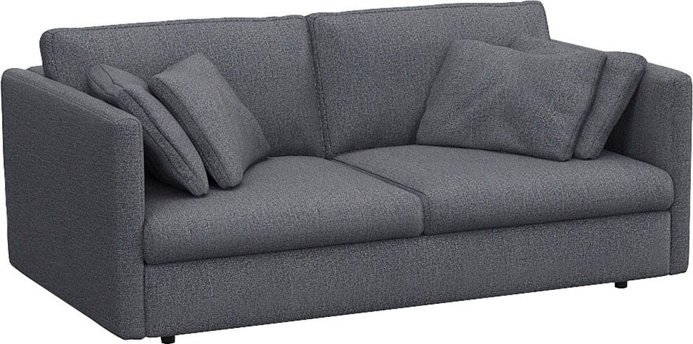 FLEXLUX 2,5-zitsbank Lovane Zacht en zeer comfortabel, grote zitdiepte op koudschuim, inclusief sierkussen