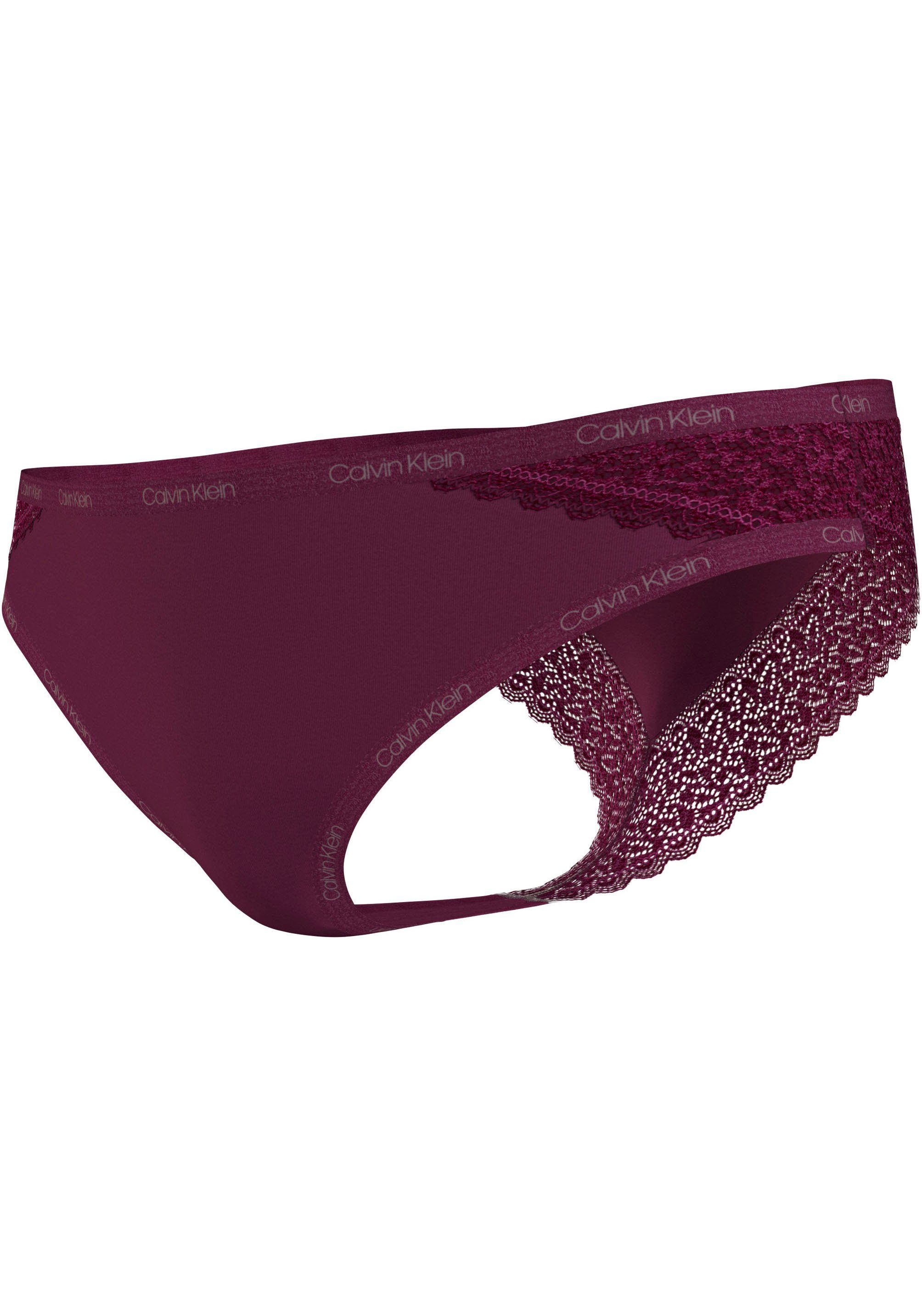 Calvin Klein Brazilian slip BRAZILIAN met inzet bovenaan