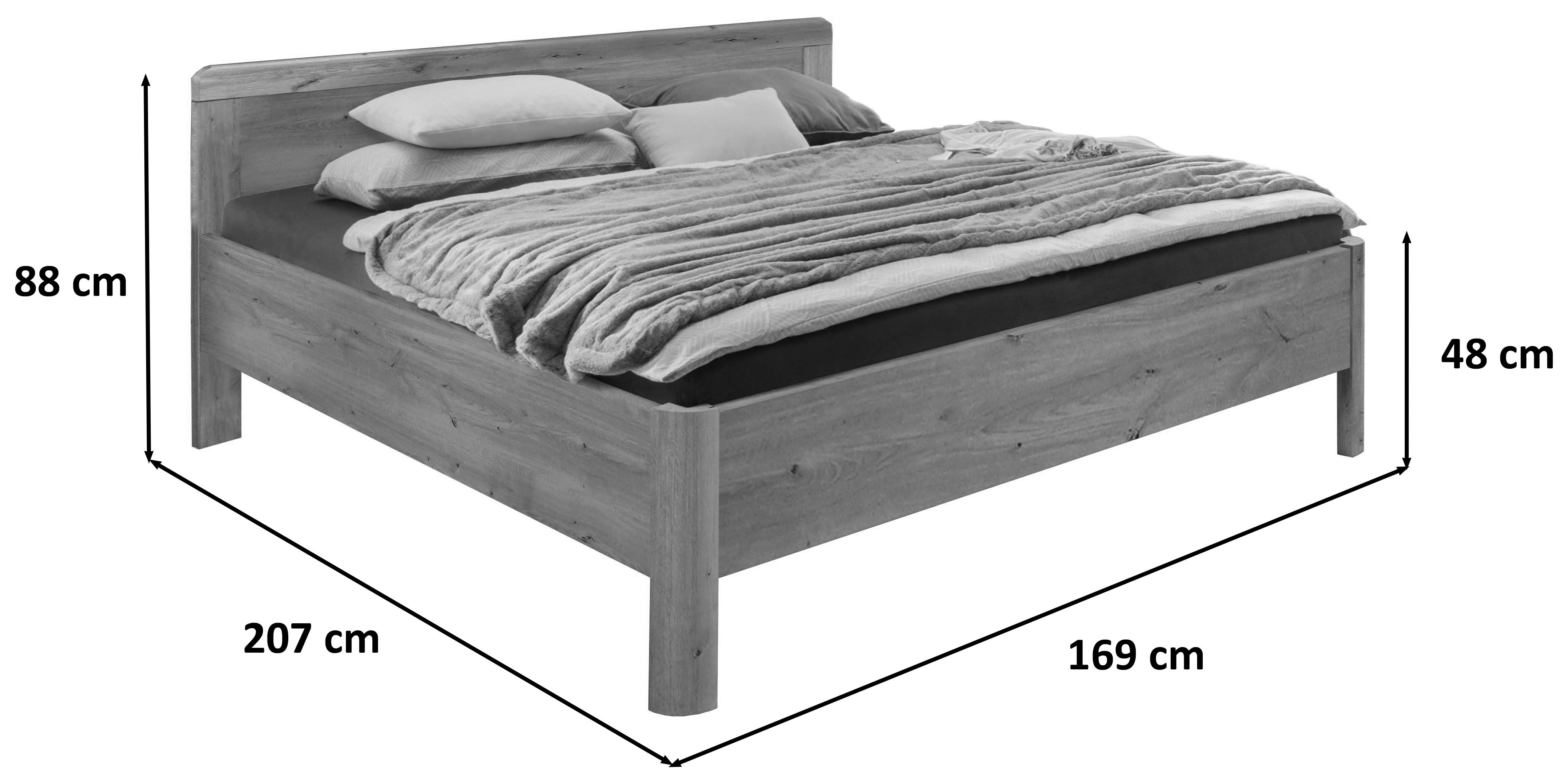 WIEMANN Houten bed Bern, Bedframe, Bedframe, voor slaapkamer