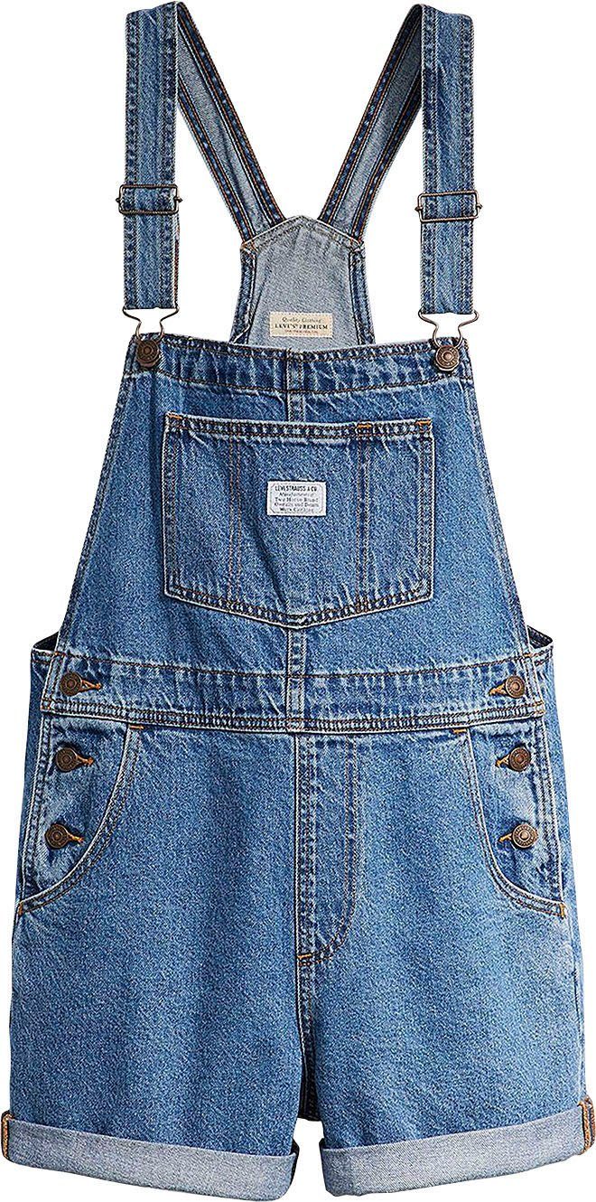 Levi's® Korte jumpsuit VINTAGE SHORTALL met destroyed-effecten