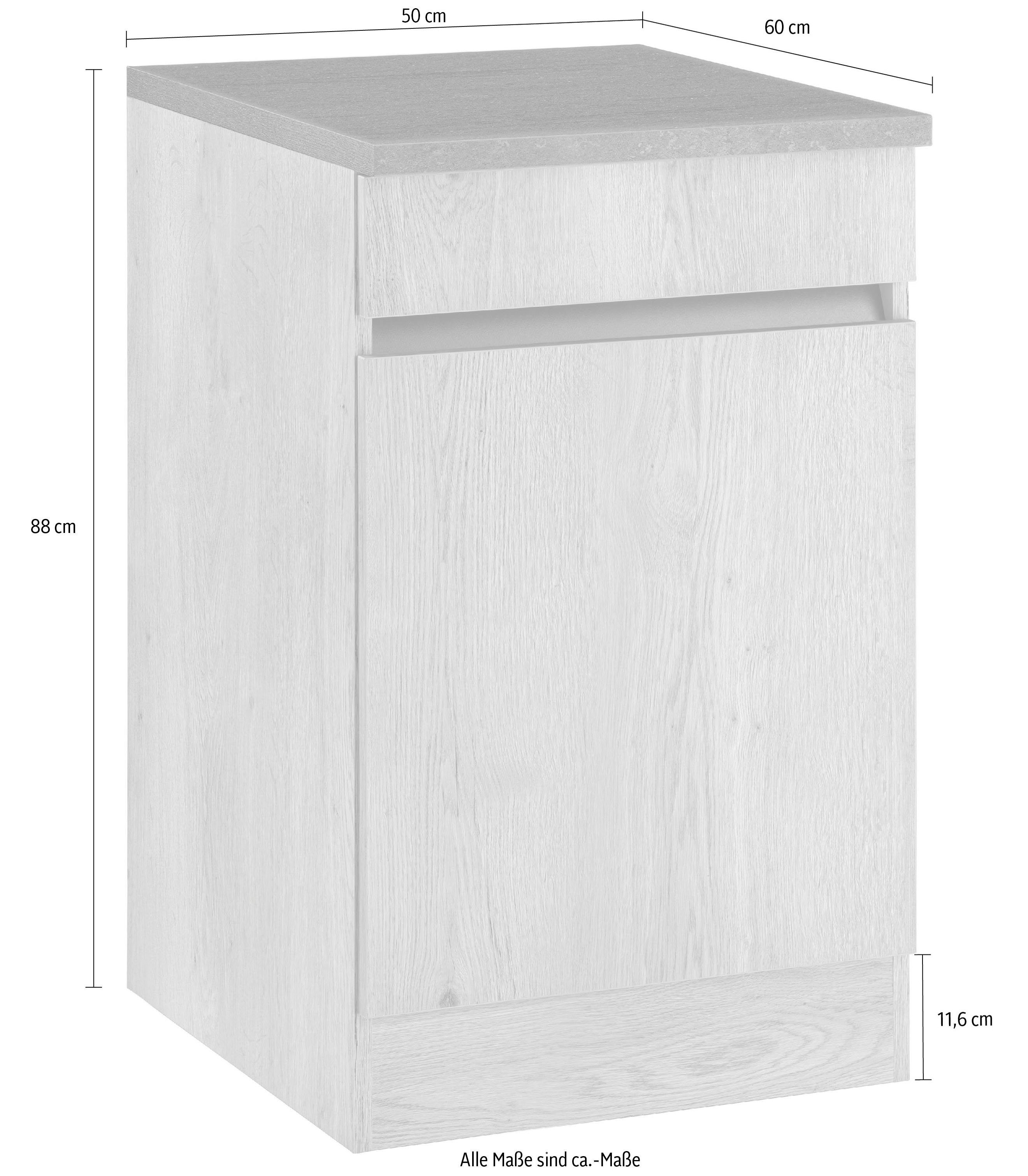 OPTIFIT Gootsteenkast Roth Breedte 50 cm