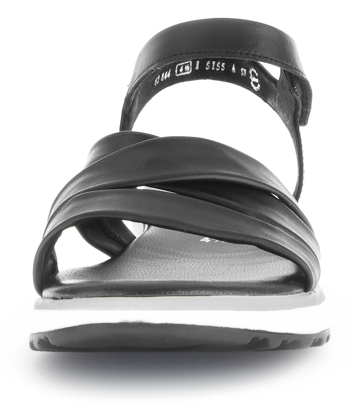 Gabor Sleehaksandaaltjes Florence , riemchensandaal, zomerschoen, comfort-schoen in breedte g (=breed)