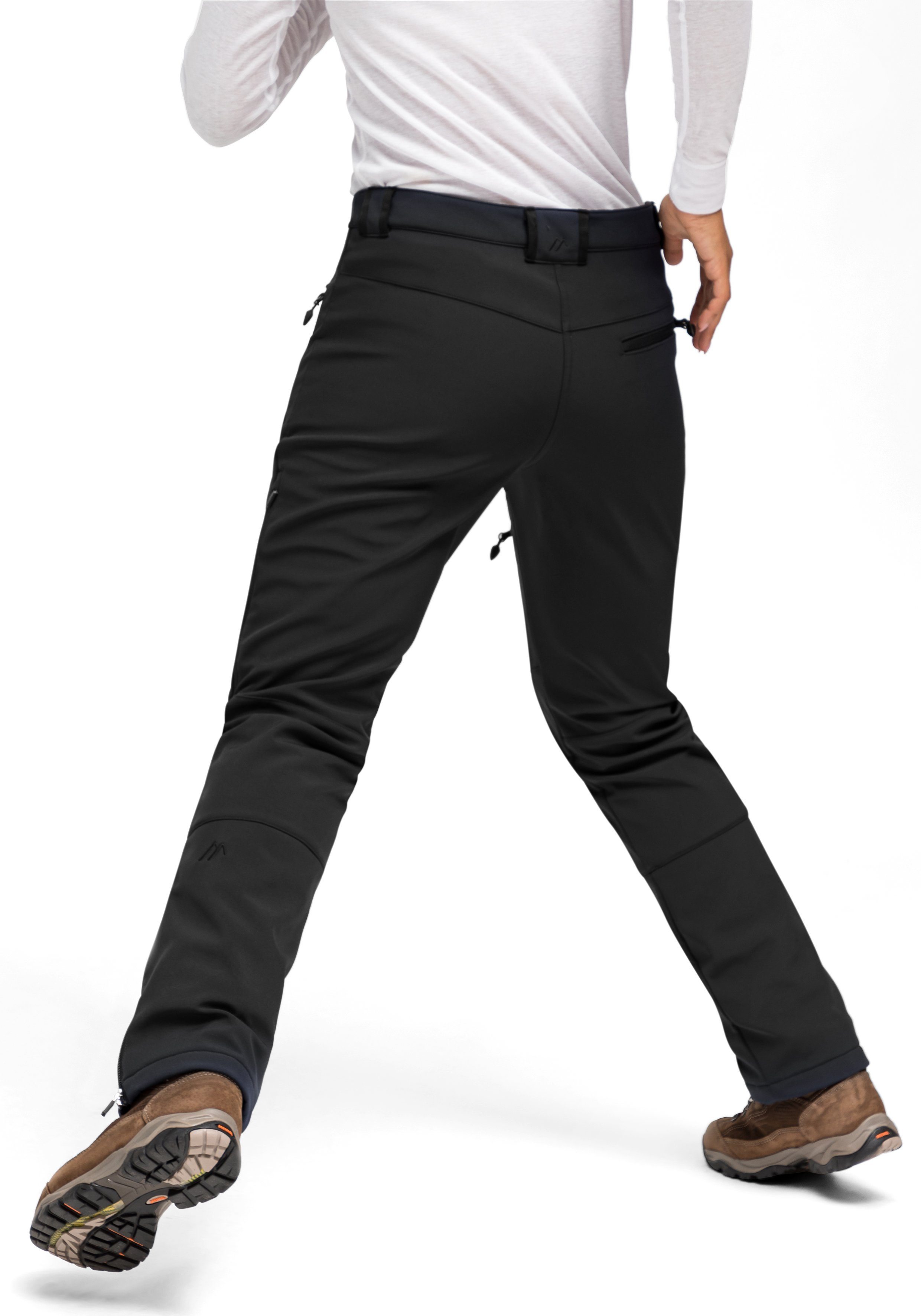 Maier Sports Softshell-broek Adakit W Dames trekkingbroek, ademende outdoorbroek, regular fit