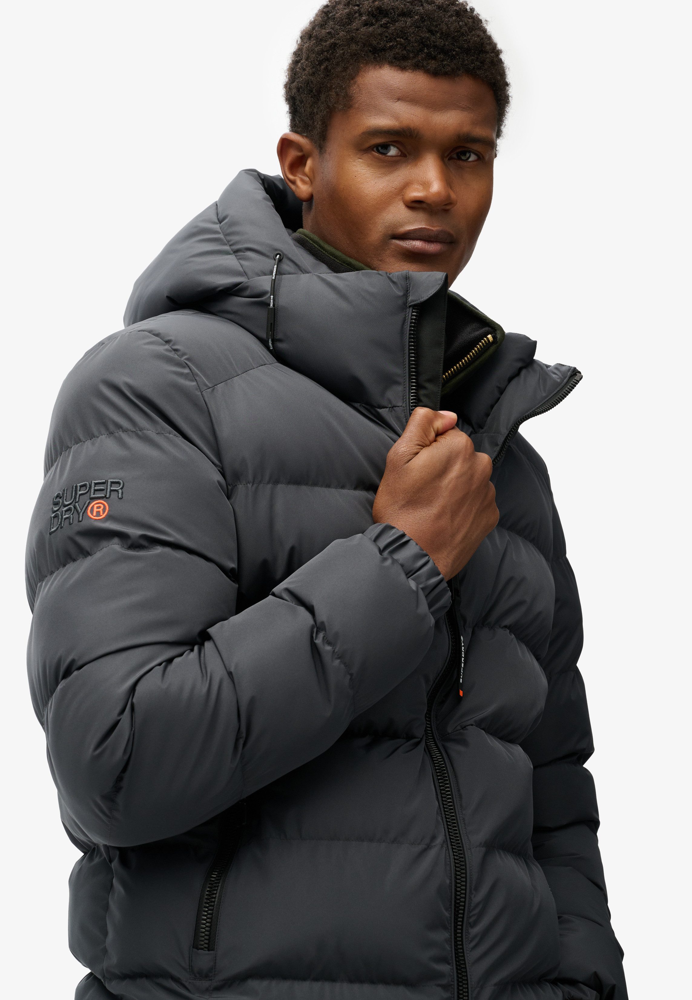 Superdry Gewatteerde jas HOODED SPORTS PUFFER JACKET