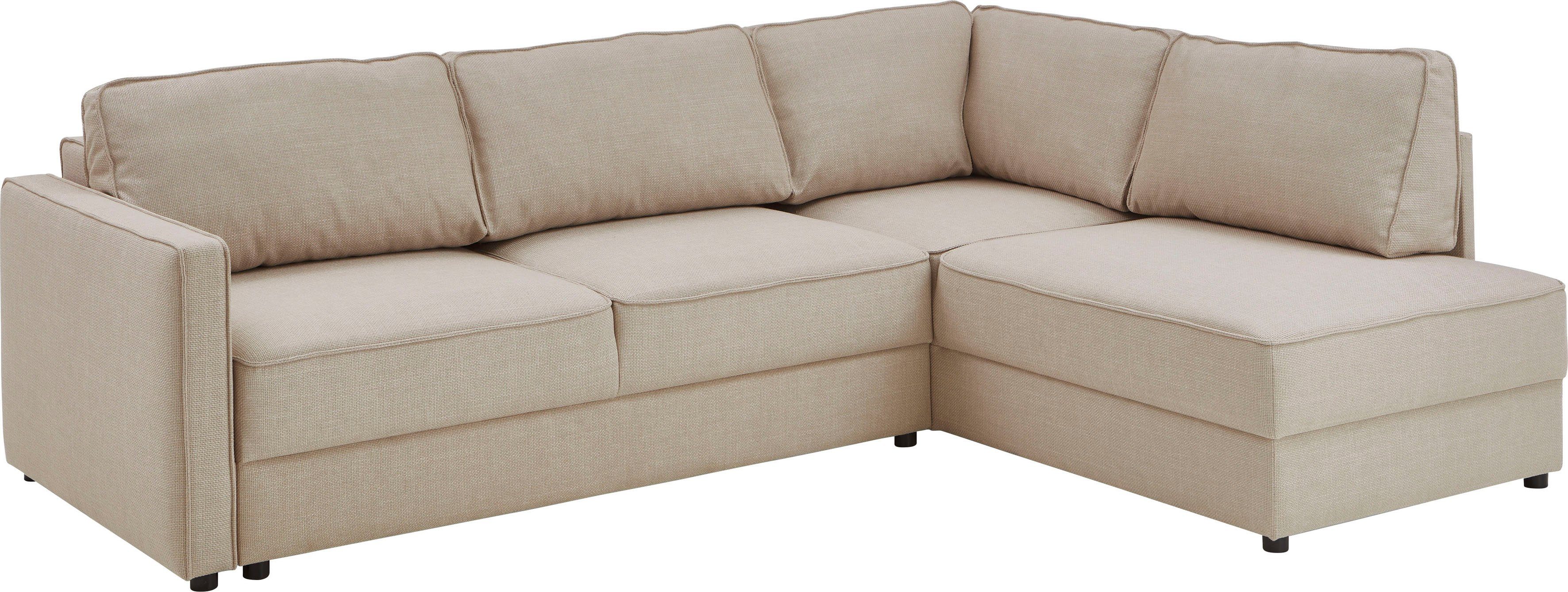 ATLANTIC home collection Slaapbank Chill Hoekbank met slaapfunctie en bedlade