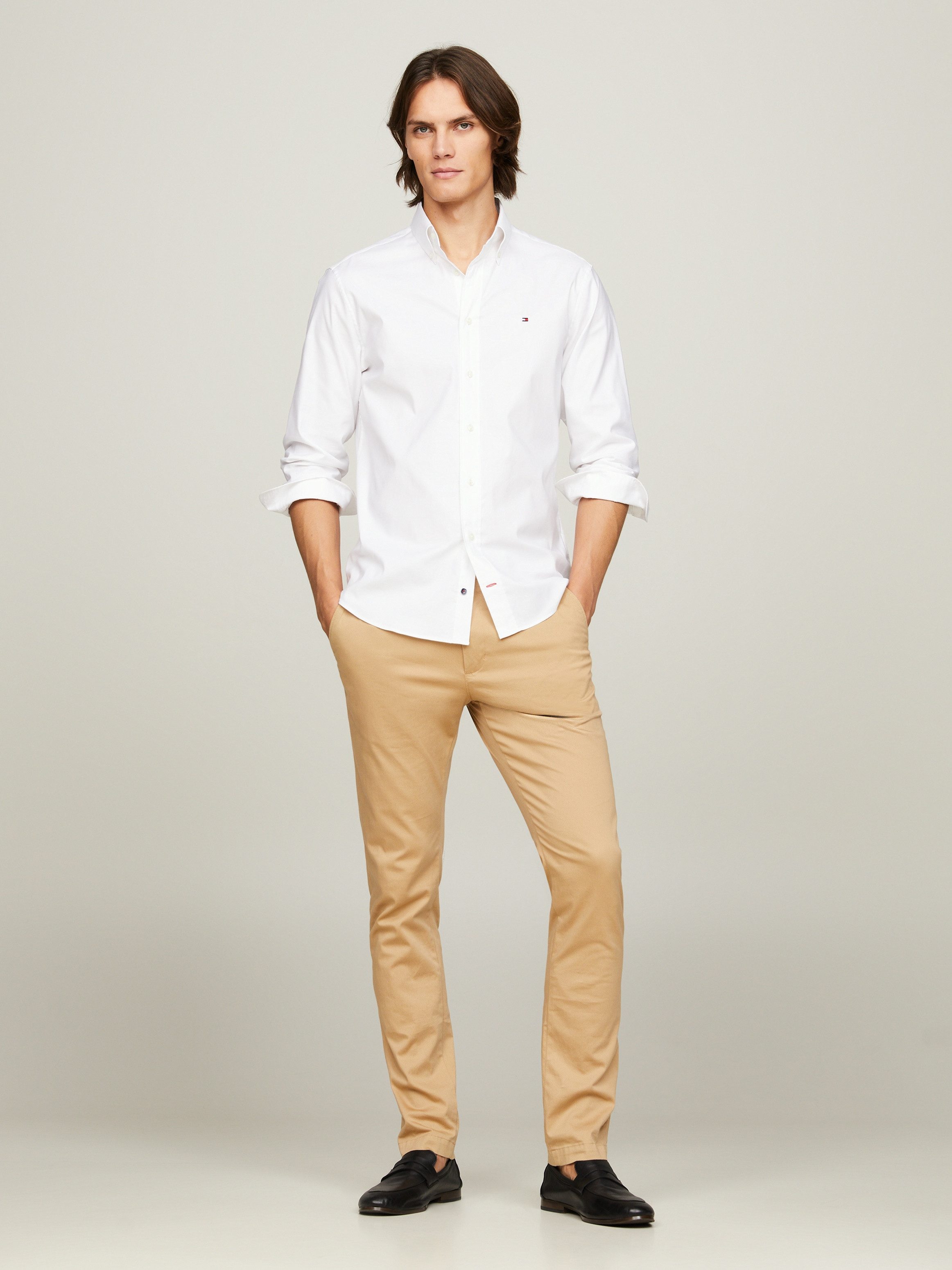 Tommy Hilfiger TAILORED Businessoverhemd CL FLEX OXF RF SHIRT