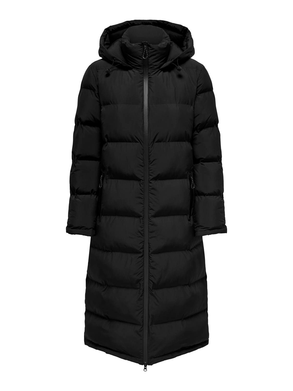 Only Gewatteerde jas ONLPAULA PREMIUM PUFFER LONG OTW