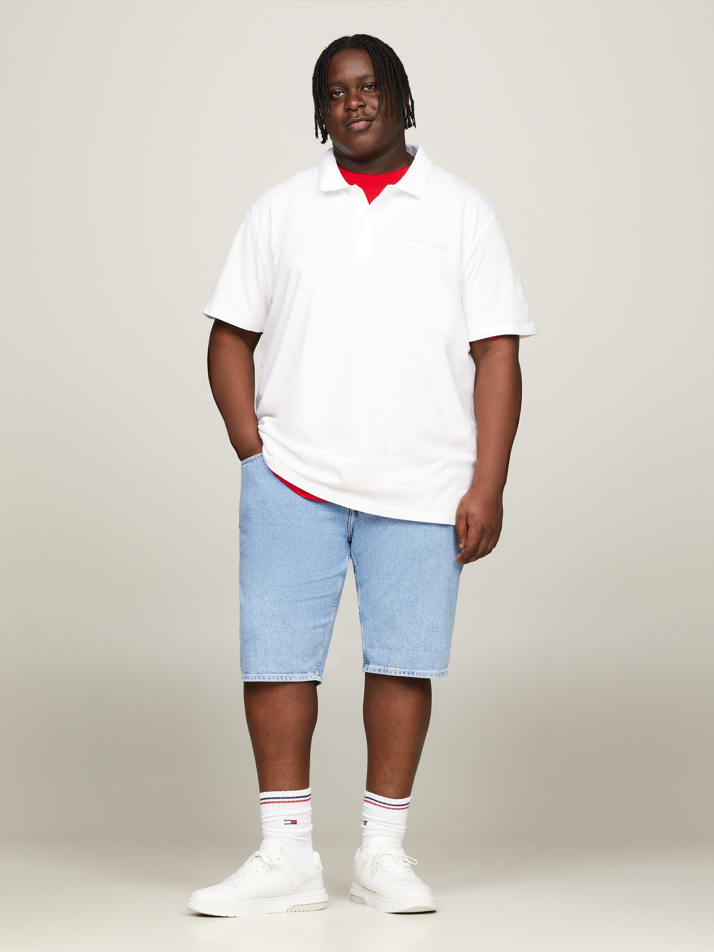 Tommy Jeans Plus Jeansshort PLUS RONNIE SHORT