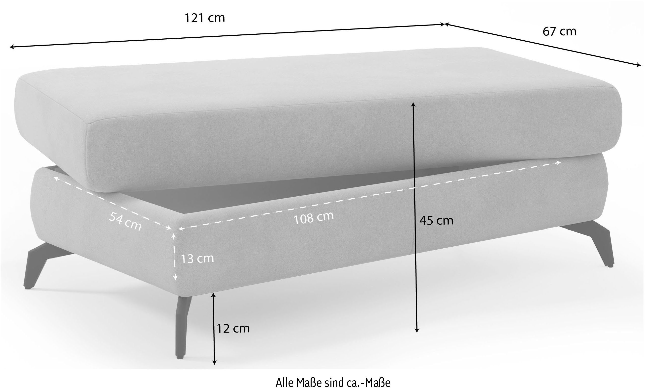 sit&more Hocker Bolero