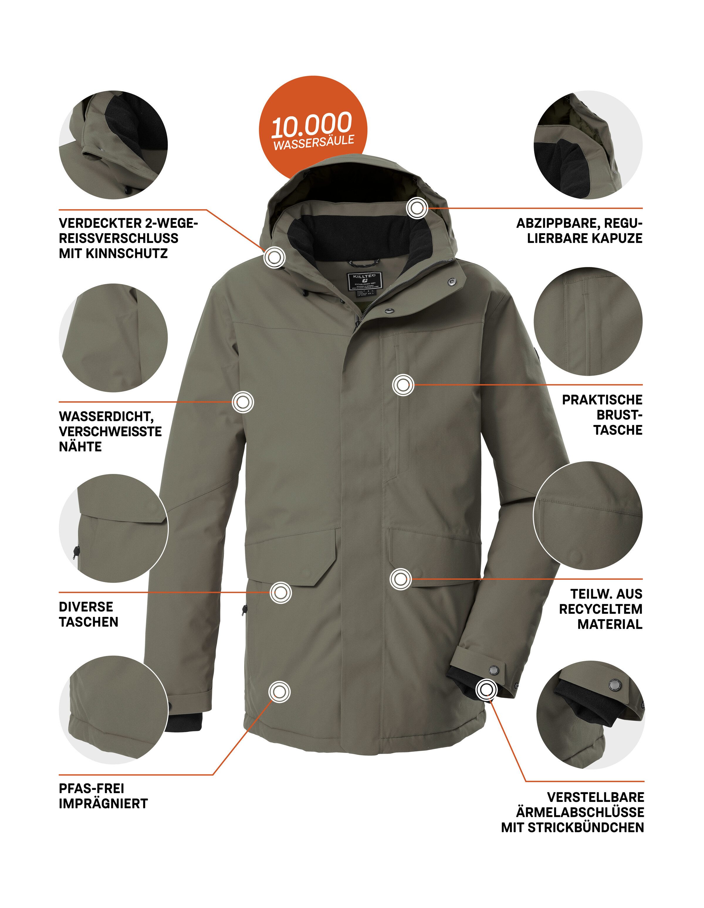 Killtec Parka KOW 85 MN PRK