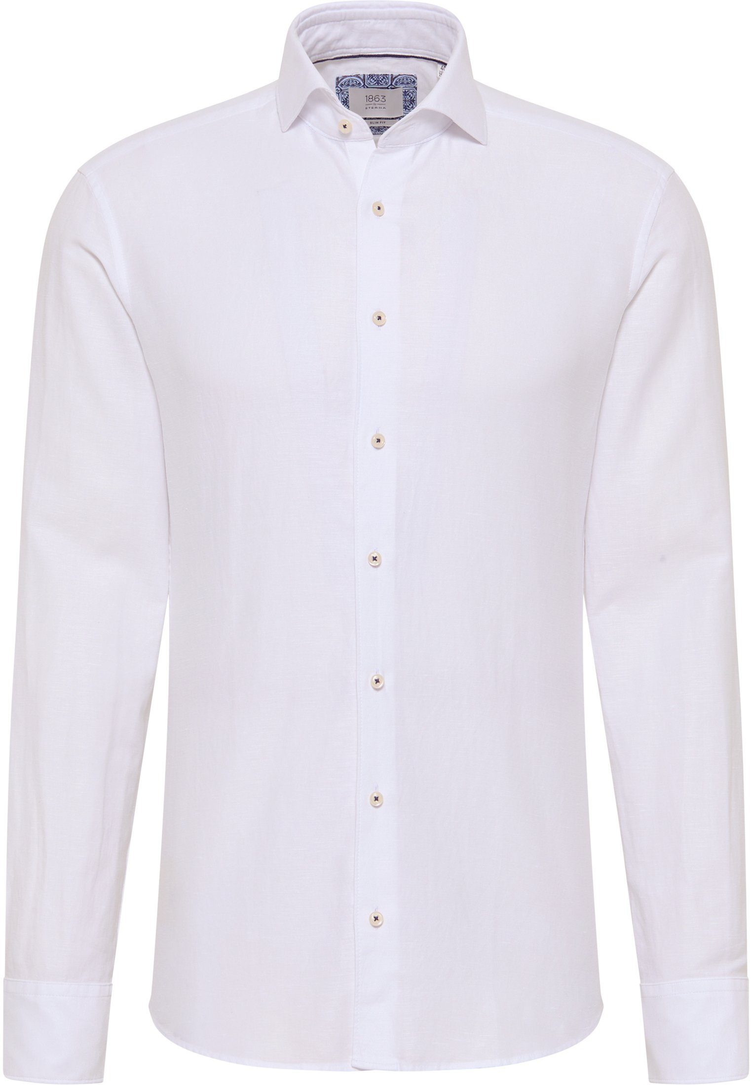 Eterna Overhemd met lange mouwen Slim fit EASY IRON (gemakkelijk te strijken)