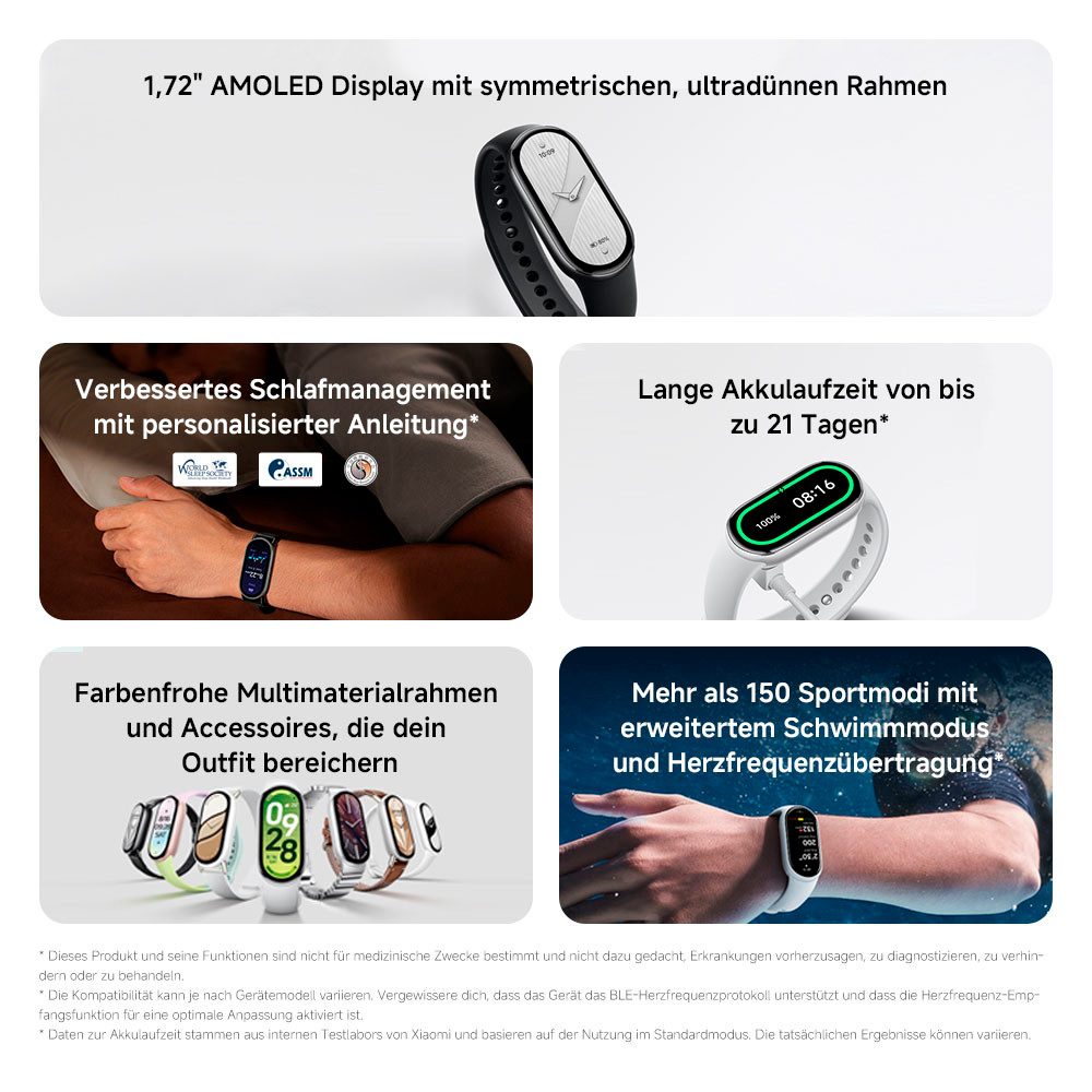 Xiaomi Fitness-tracker Smart Band 10