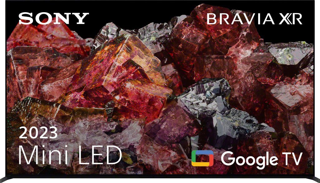Sony Mini-led-tv XR-85X95L, 215 cm / 85", 4K Ultra HD, Google TV, Smart TV, TRILUMINOS PRO, BRAVIA CORE, met exclusieve PS5 functies