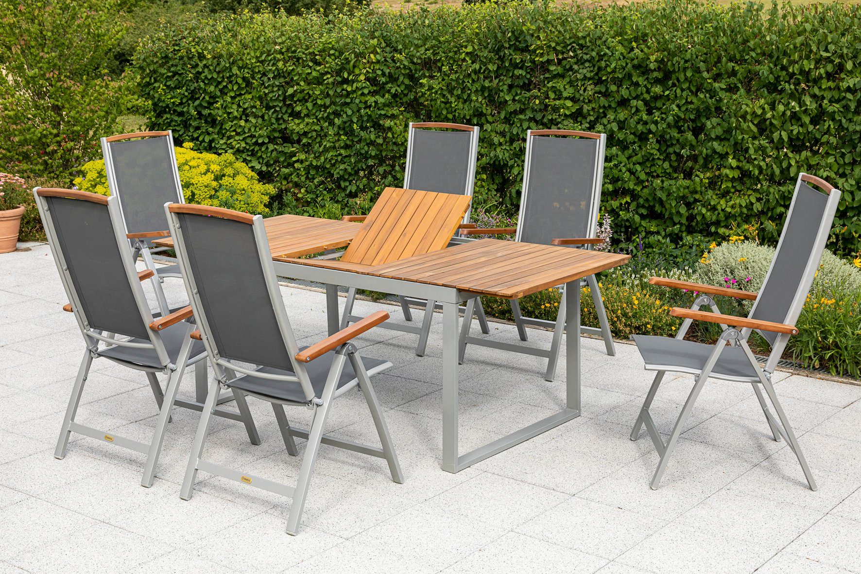 MERXX Tuin-eethoek Siena tuinsets grijs