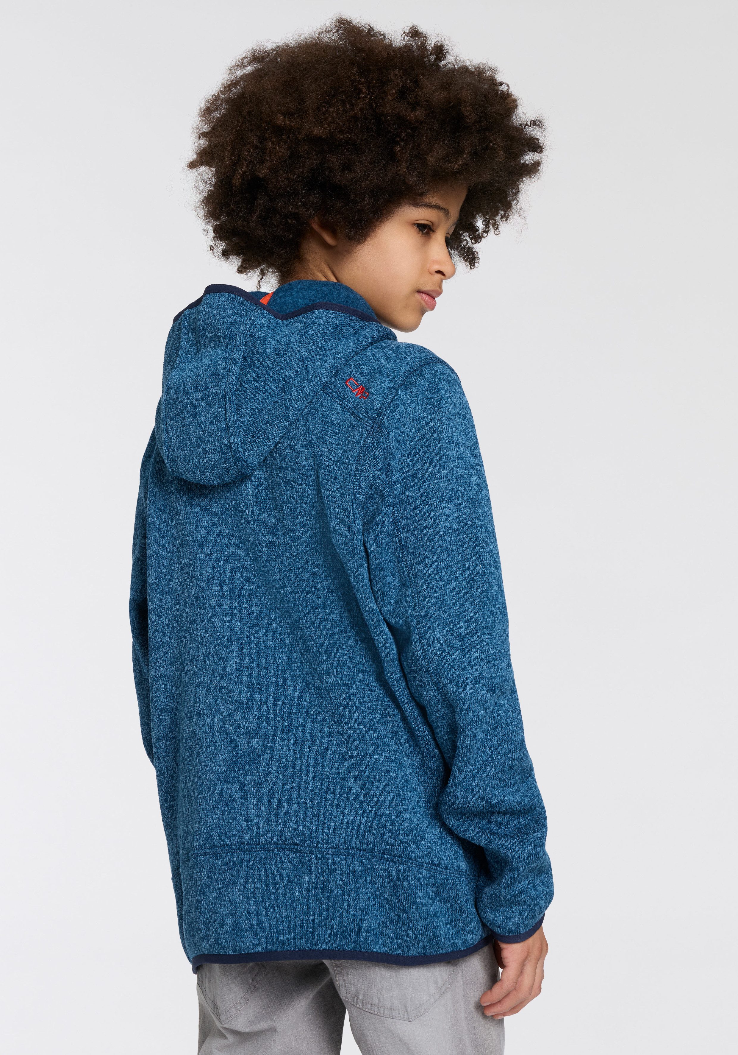 CMP Gebreid fleecejack Warmte- & ademend & snel drogend & voor kinderen (1 stuk)