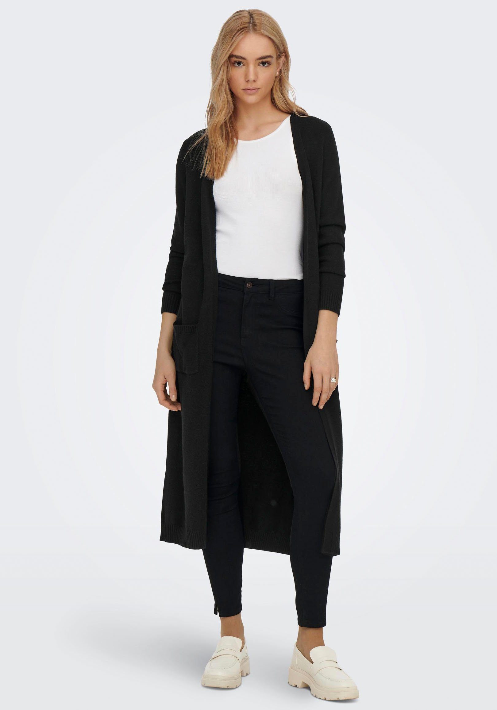 Only Lang vest ONLLESLY L/S LONG CARDIGAN