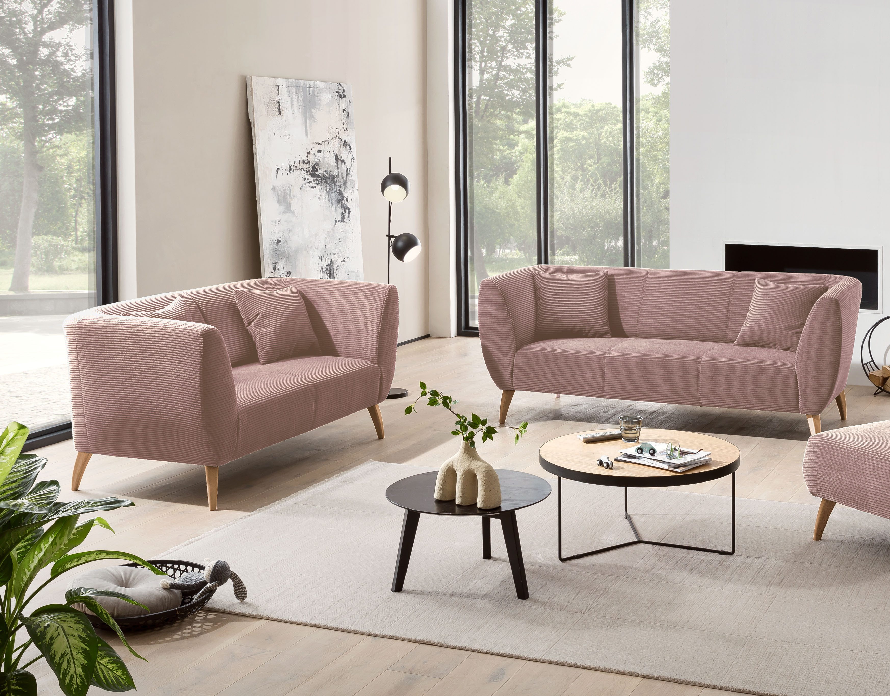 INOSIGN Zithoek Colori ook als loveseat verkrijgbaar (set, 2-delig)