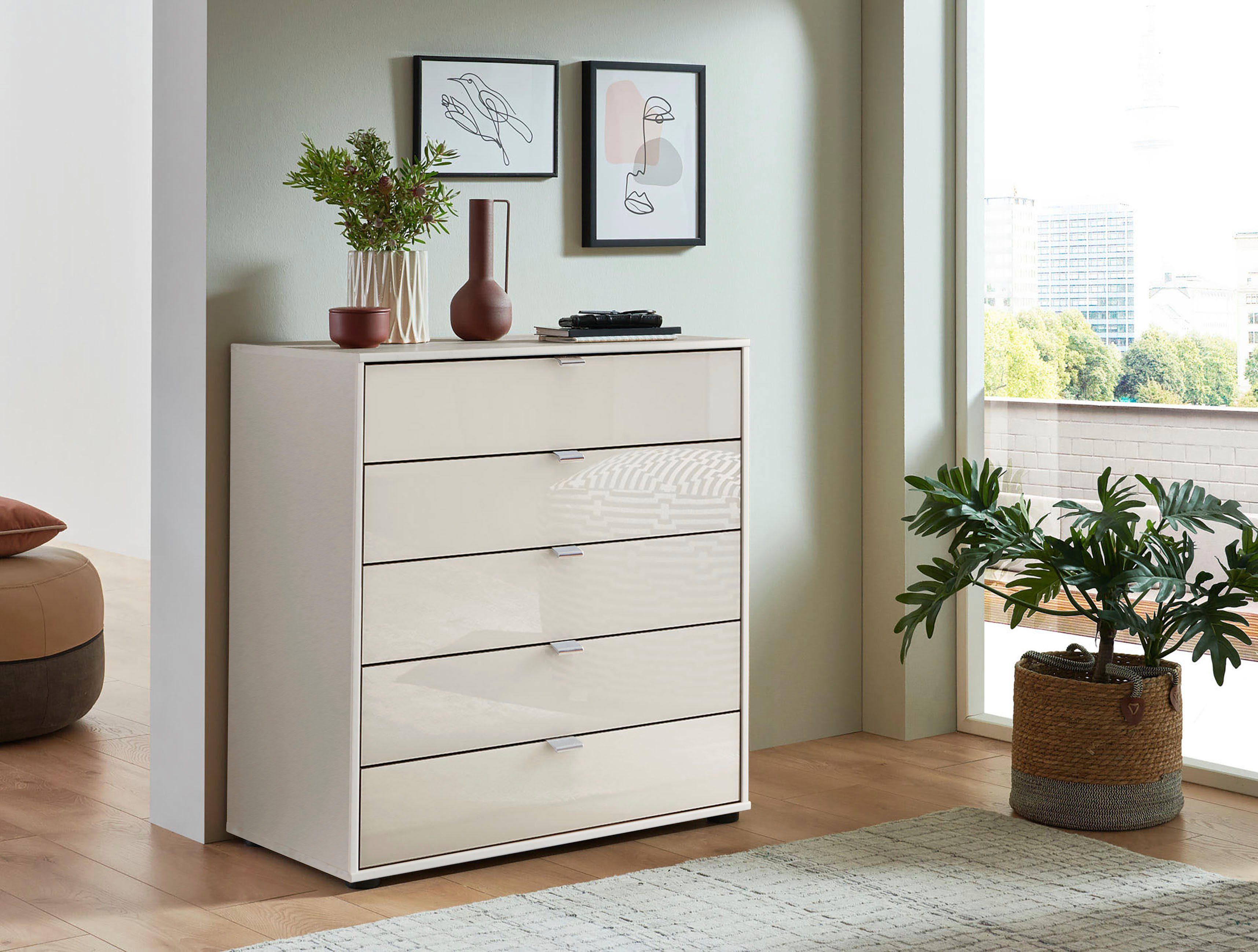 WIEMANN Ladekast Quito commodes & ladekasten grijs