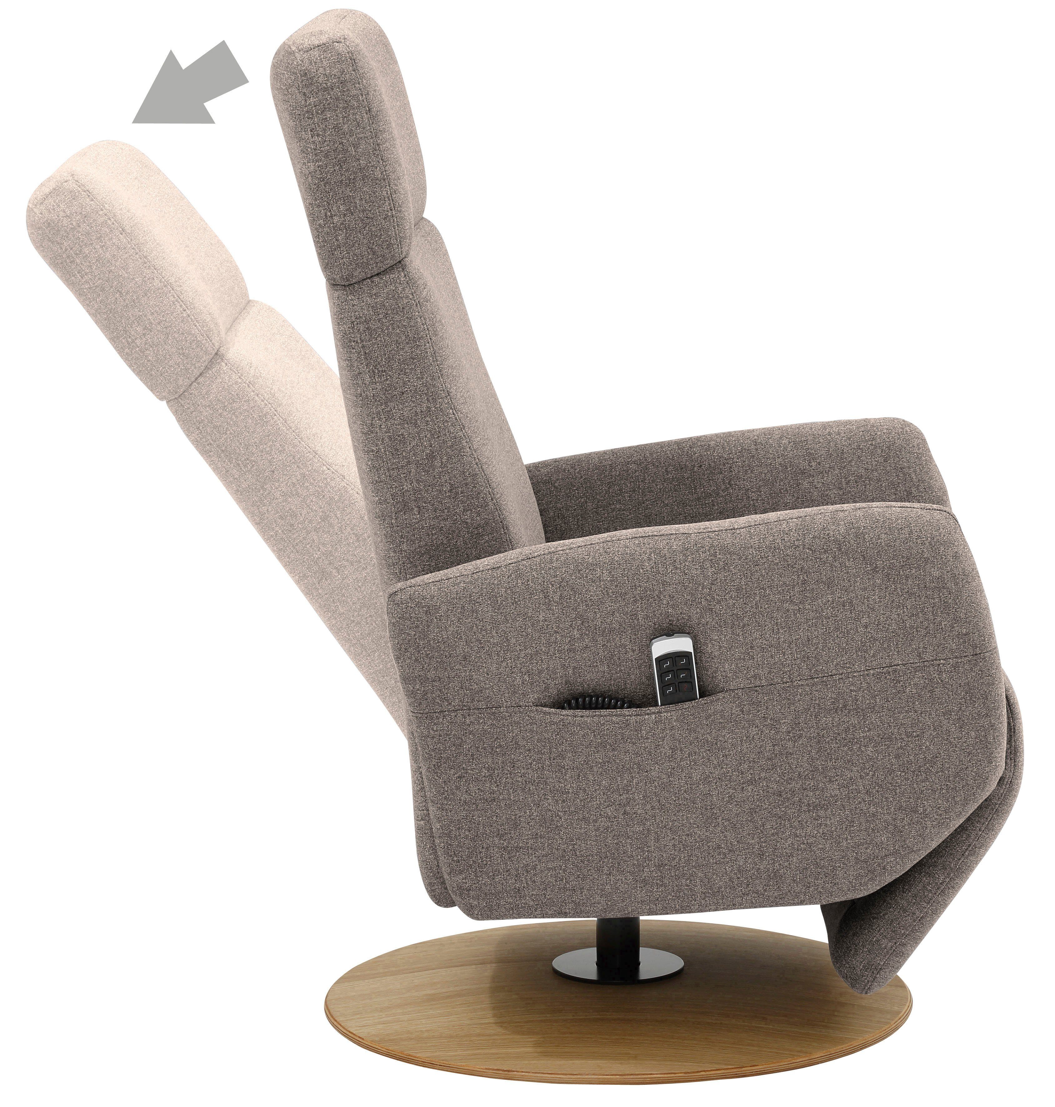 sit&more Relaxfauteuil Cobra naar keuze met 2 motoren, 2 motoren en accu of met 2 motoren