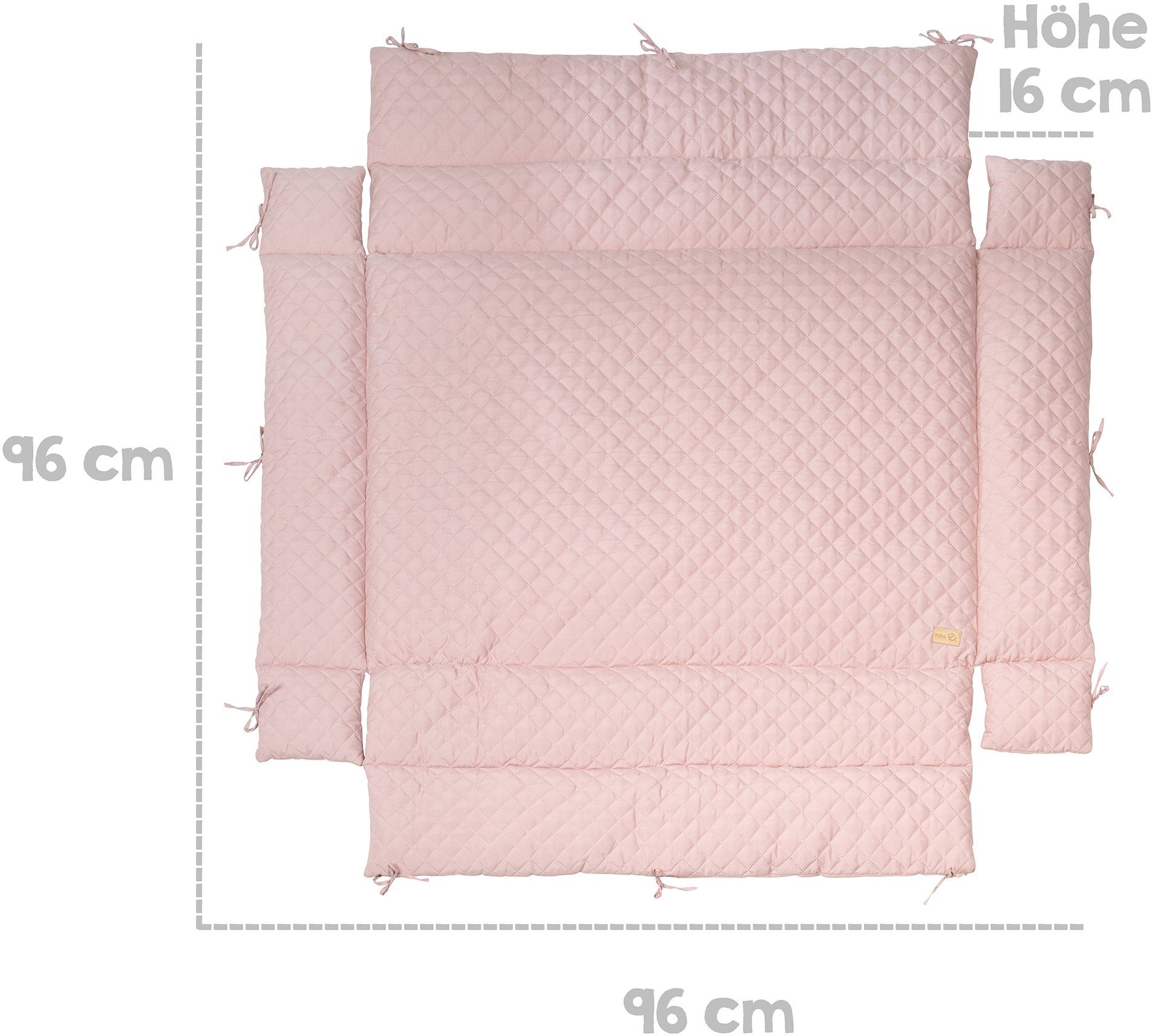 Roba® Boxkleed Style, 4-hoekig