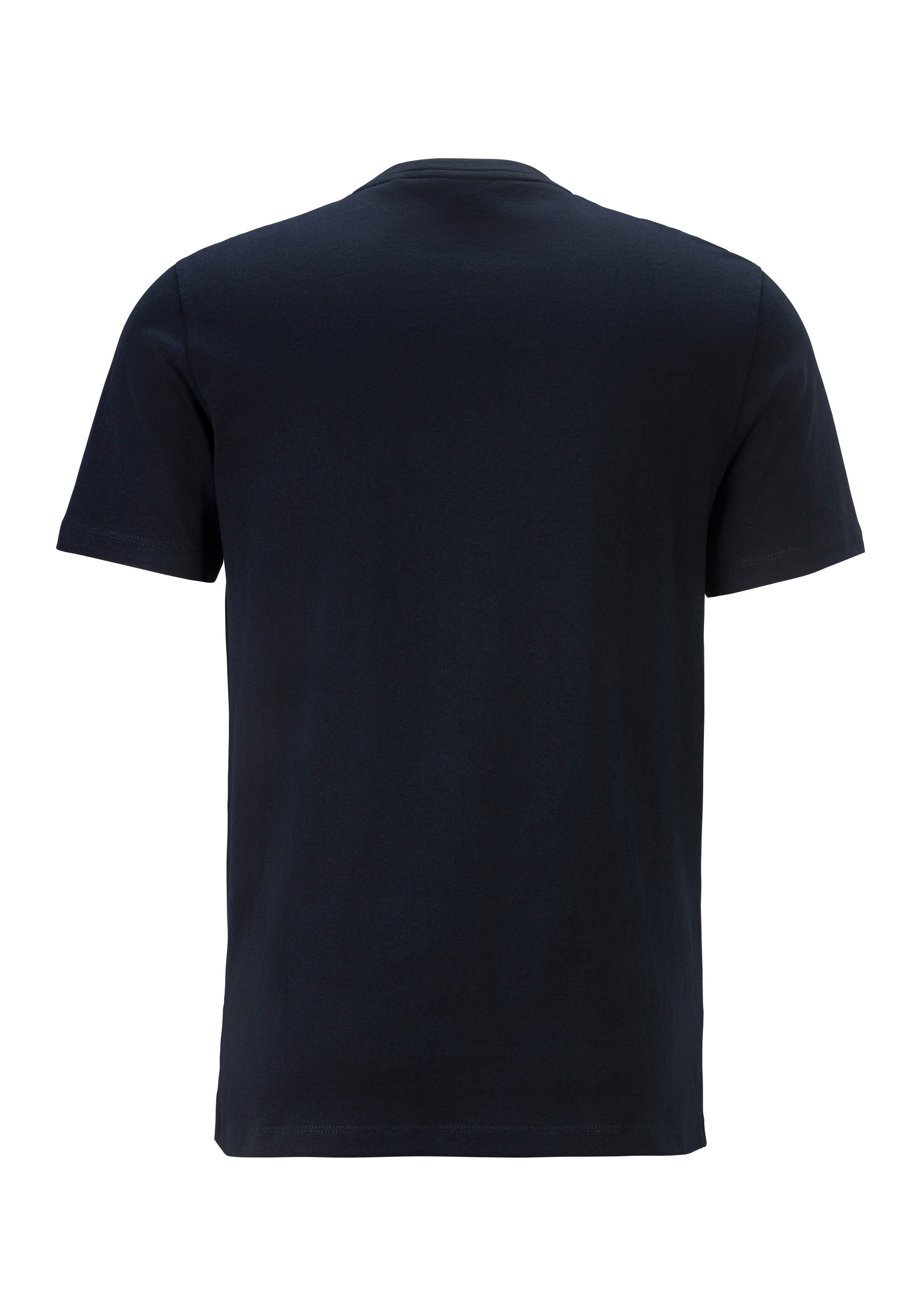Boss Orange T-shirt Tales met boss-borduursel op de borst