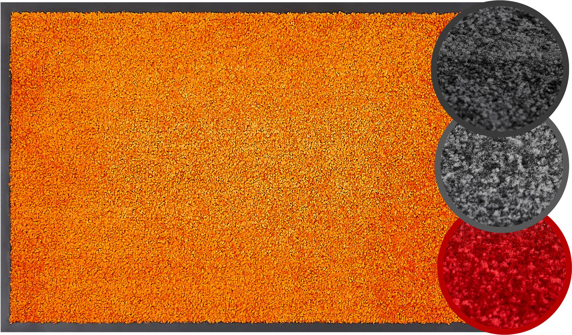 my home Mat Fresh Step, Made in Belgium voor de entree, effen kleuren, antislip, robuust, wasbaar