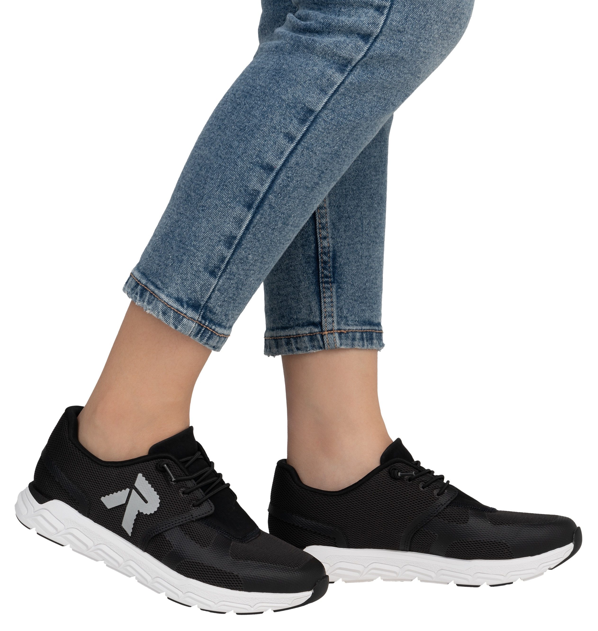 R-Rieker Slip-on sneakers Preston , vrijetijdsschoen, lage schoen, instapschoen met elastiek