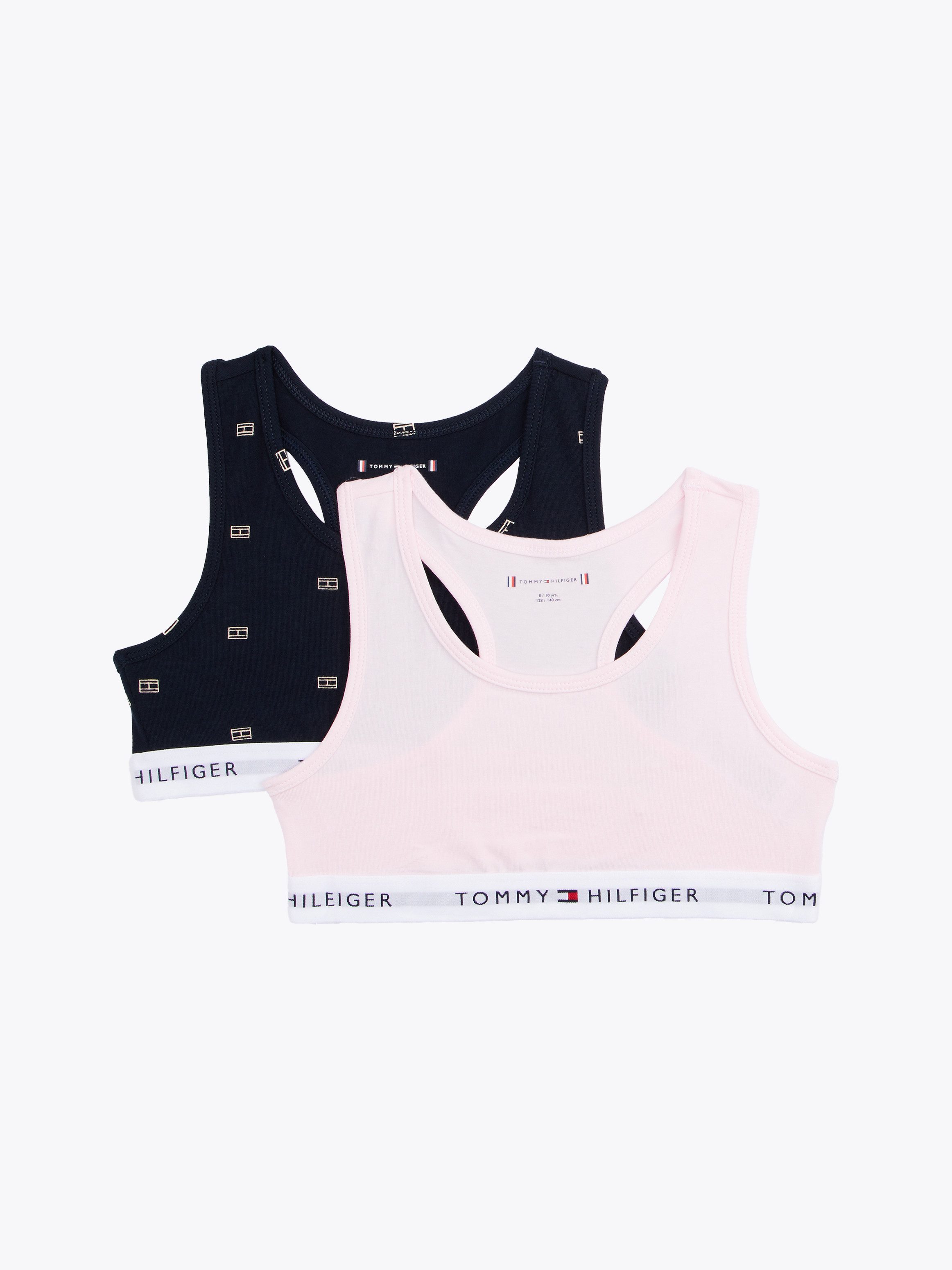 Tommy Hilfiger Underwear Bralette-bh 2PK BRALETTE PRINT met een logo-opschrift (set, 2-delig, 2 stuks)