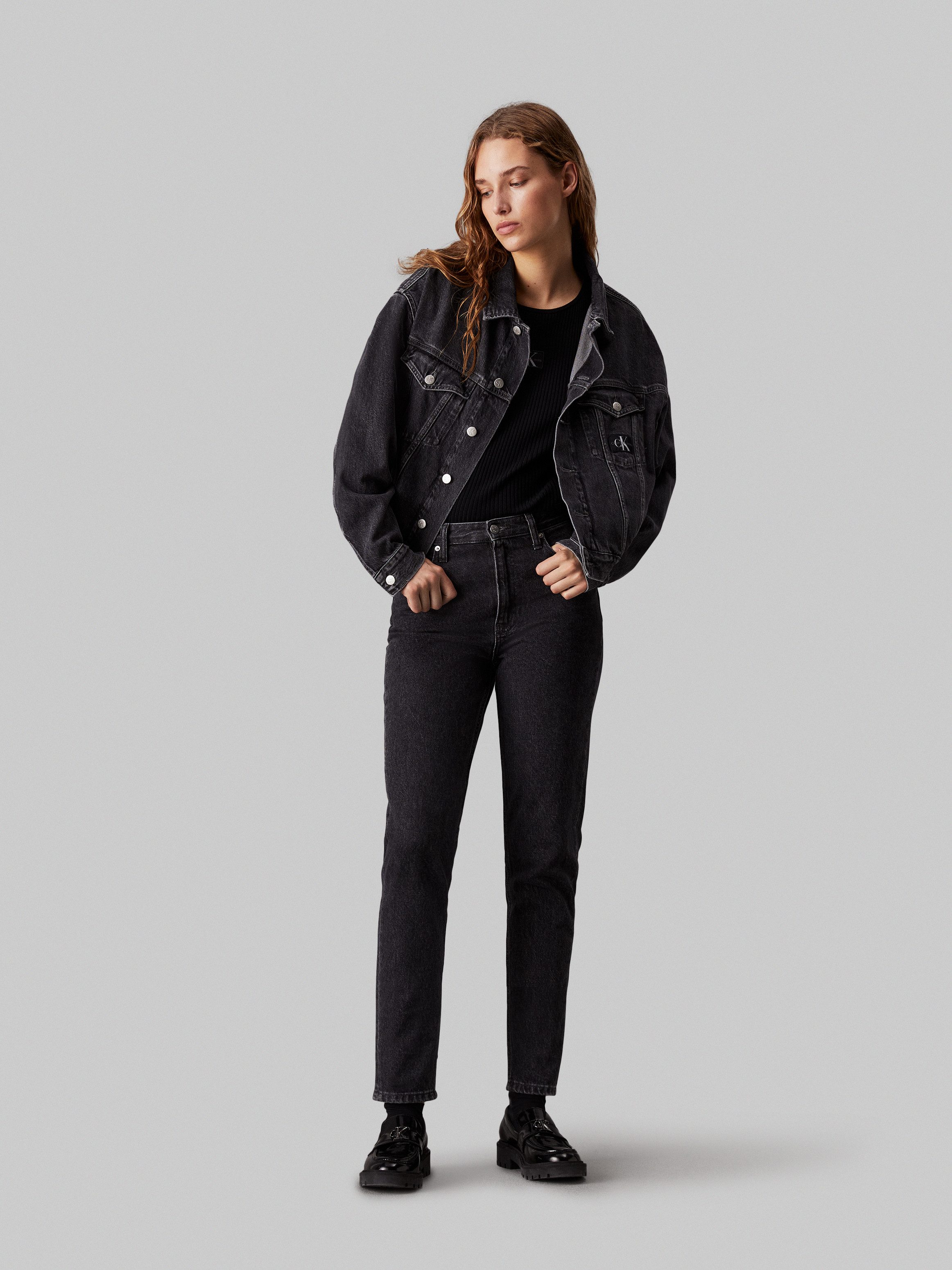 Calvin Klein Mom jeans MOM JEAN in 5-pocketsstijl