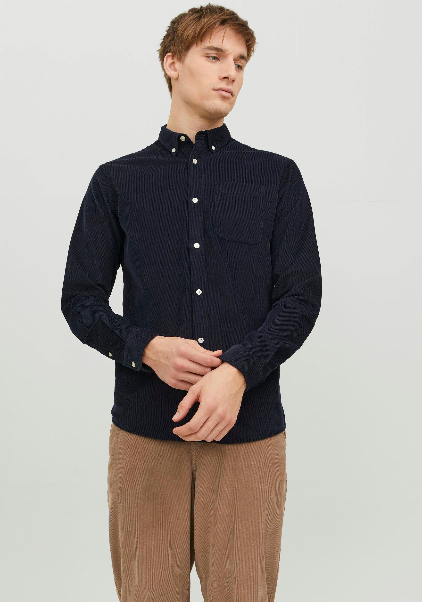 Jack & Jones Overhemd met lange mouwen JJECLASSIC CORD SHIRT LS SN