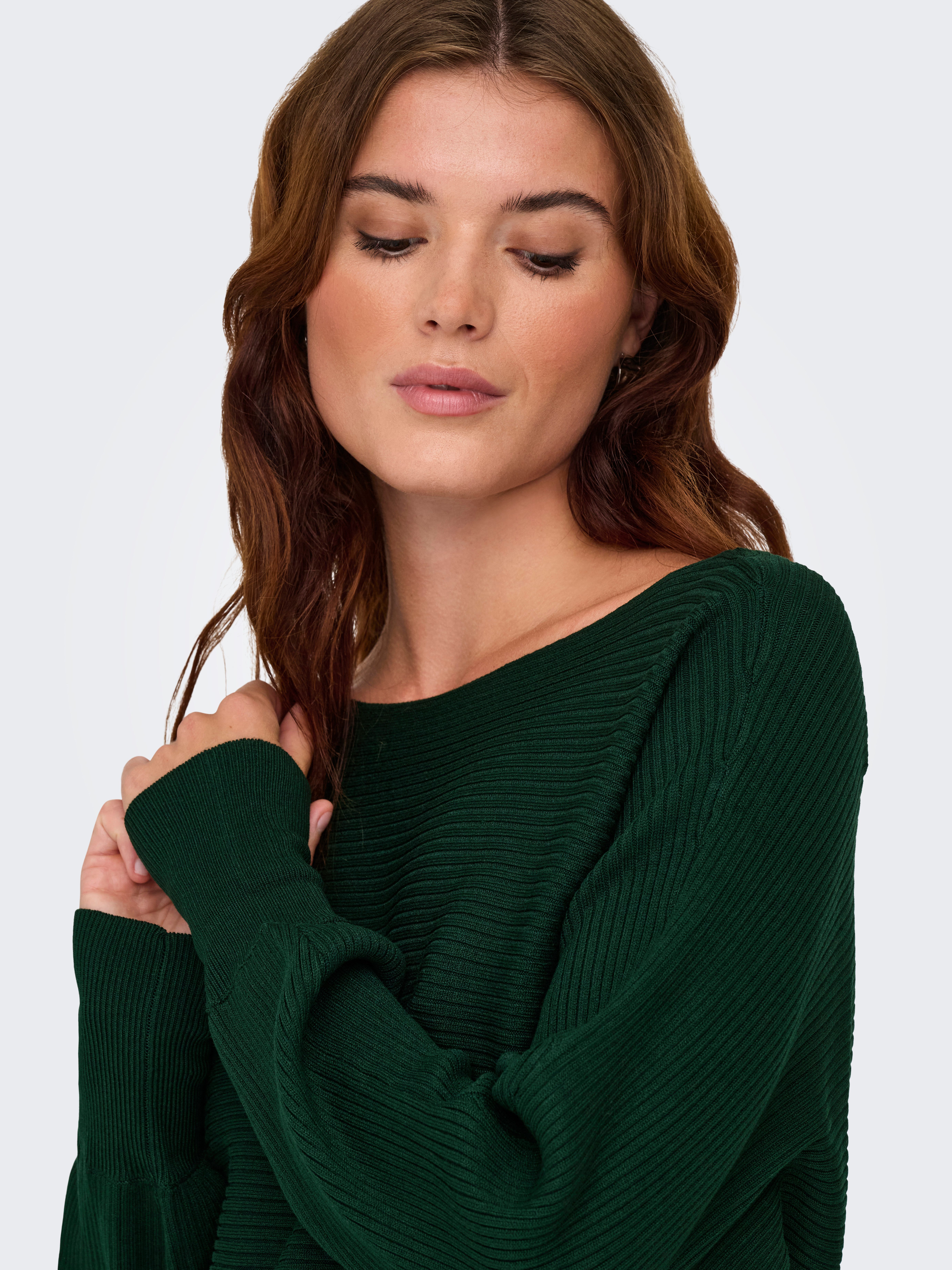 Only Gebreide trui ONLADALINE L/S SHORT PULLO KNT NOOS