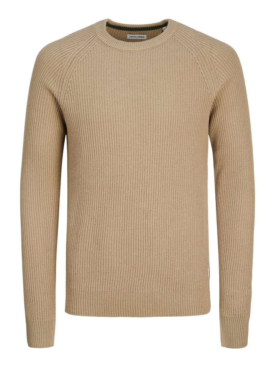 Jack & Jones Trui met ronde hals JJPANNEL KNIT CREW NECK AW24