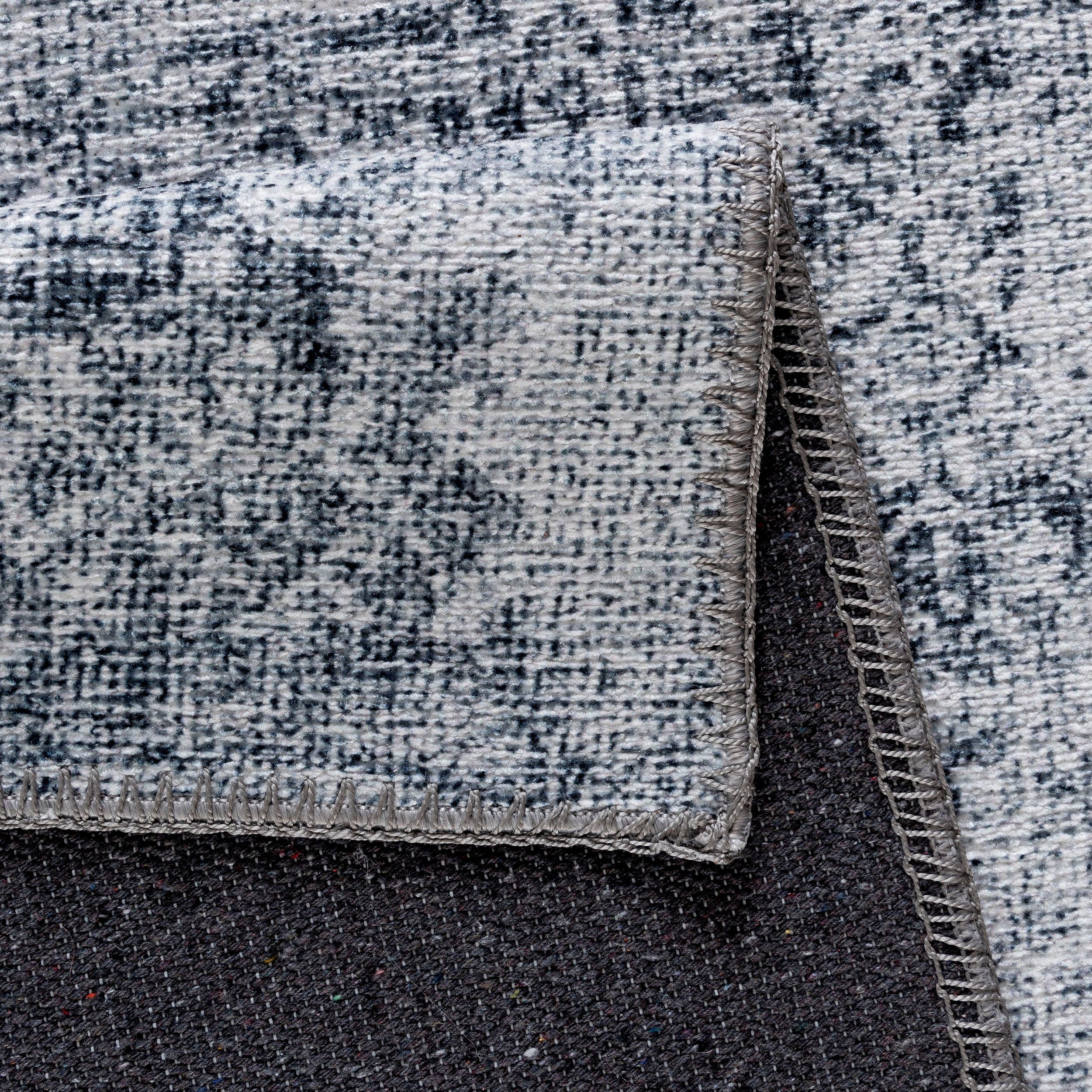 Sehrazat Vloerkleed Vintage 3530 Korte pool, wasbaar, chenille met katoen, woonkamer