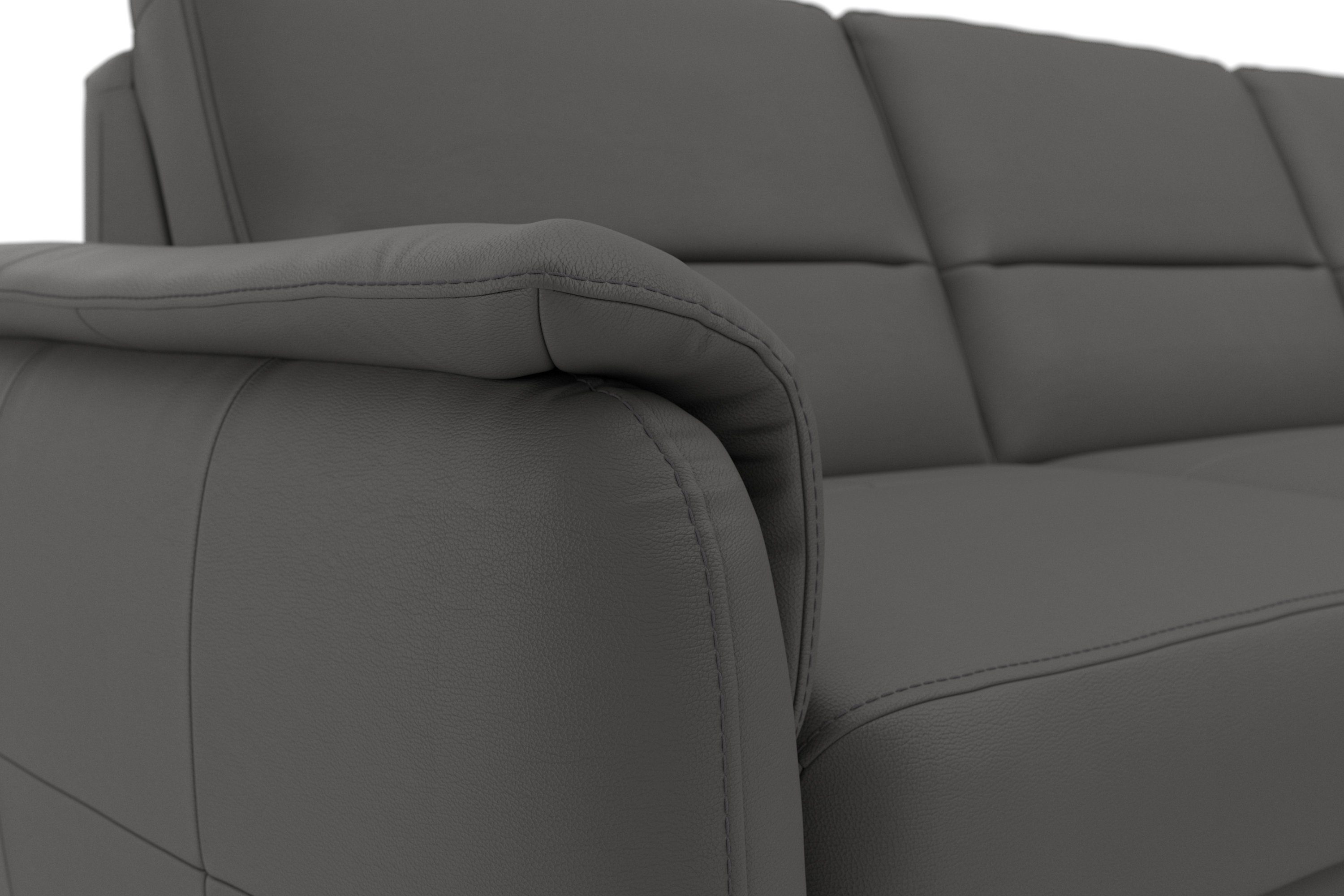 Home affaire Hoekbank Palmera L-vorm, B: 236 cm optioneel bedfunctie & bedlade, veerkern