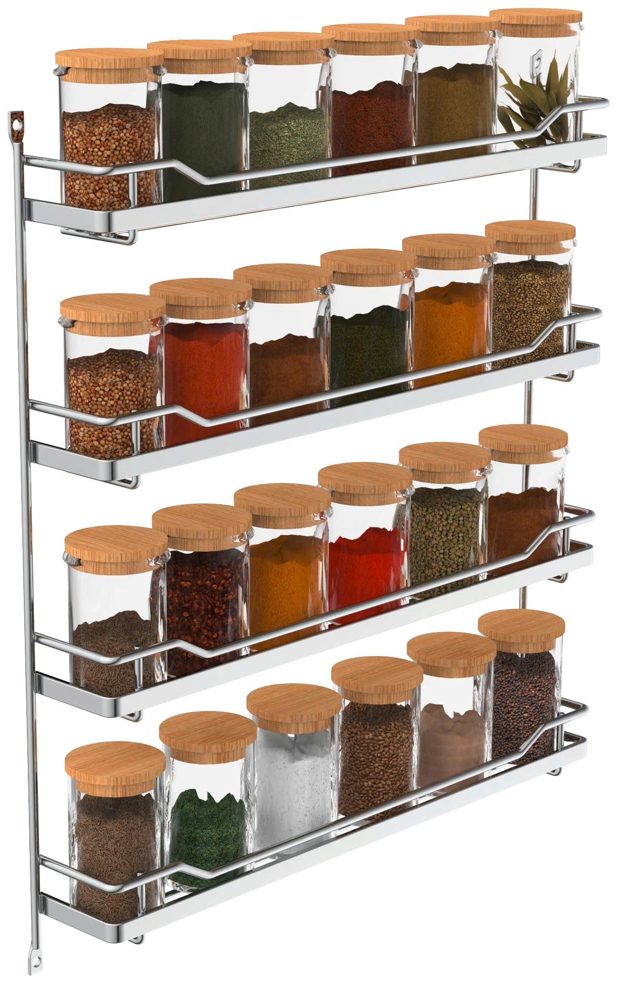 Schütte Kruidenrekje Rand 375 x 65 x 426 mm, chroom