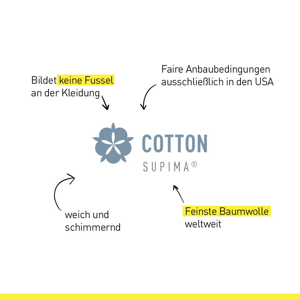 CALIDA Hemd Cotton Desire met kantdetail op de decolleté