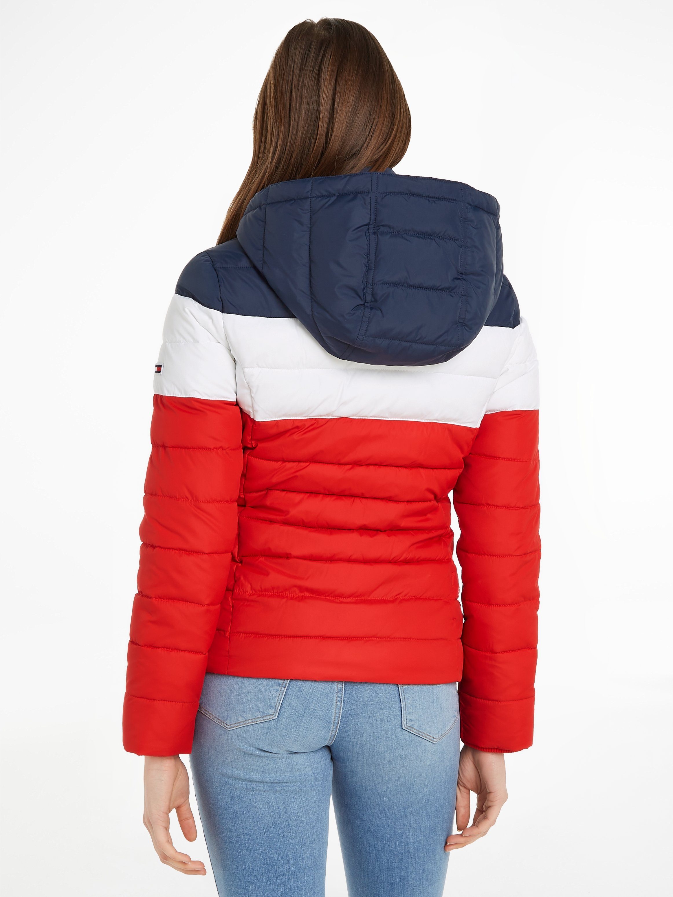 TOMMY JEANS Outdoorjack TJW COLORBLOCK JACKET in modieuze colourblocking