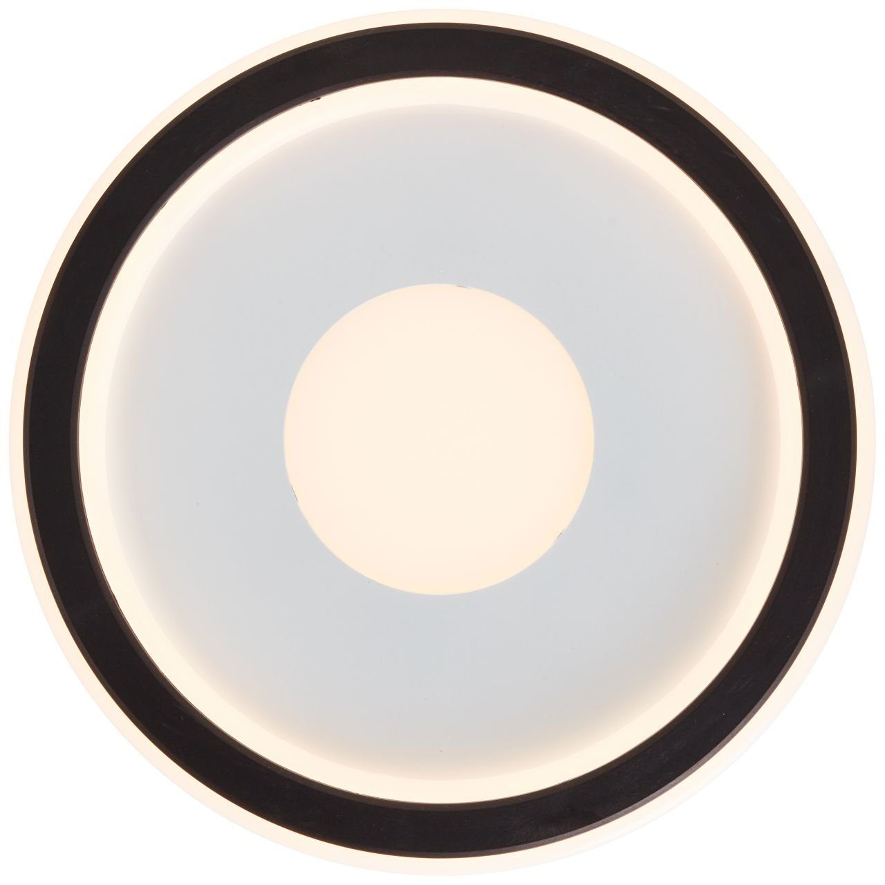 Brilliant Leuchten Plafondlamp Vegas LED - Ø 25cm - 2400 lumen, 3000 kelvin, warmwit licht (1 stuk)