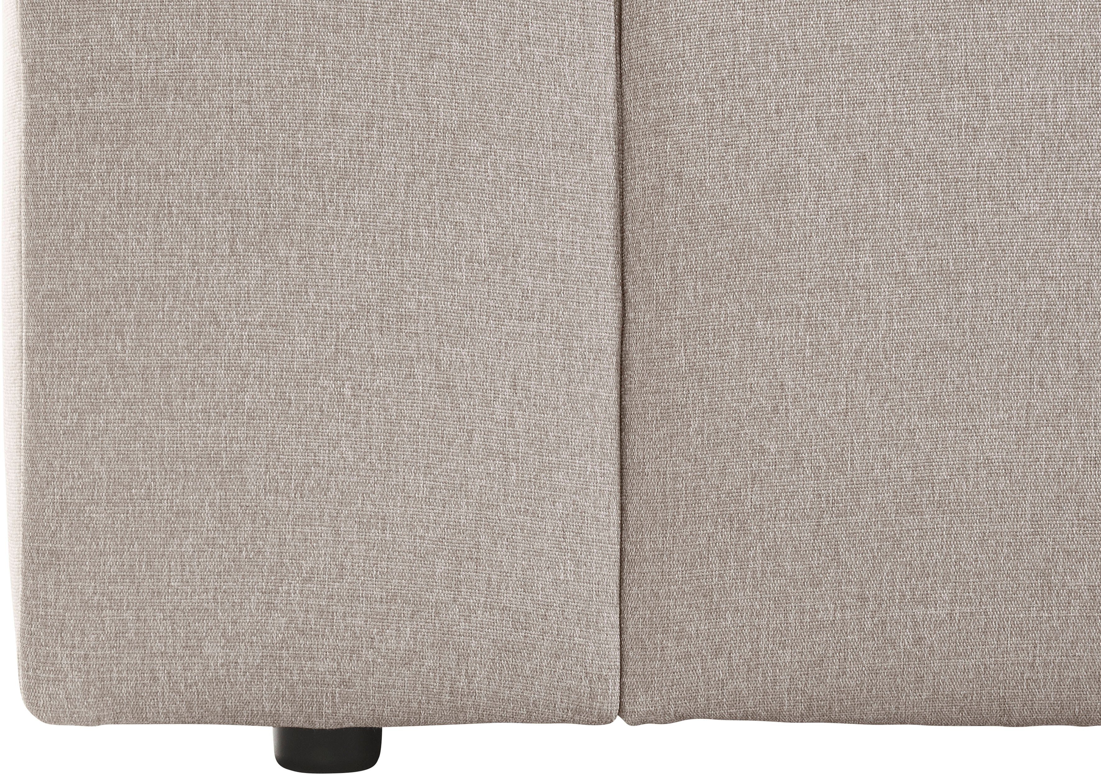 LeGer Home by Lena Gercke Sofaelement Maileen Module fauteuil met armleuning, te verbinden met andere modules van de serie