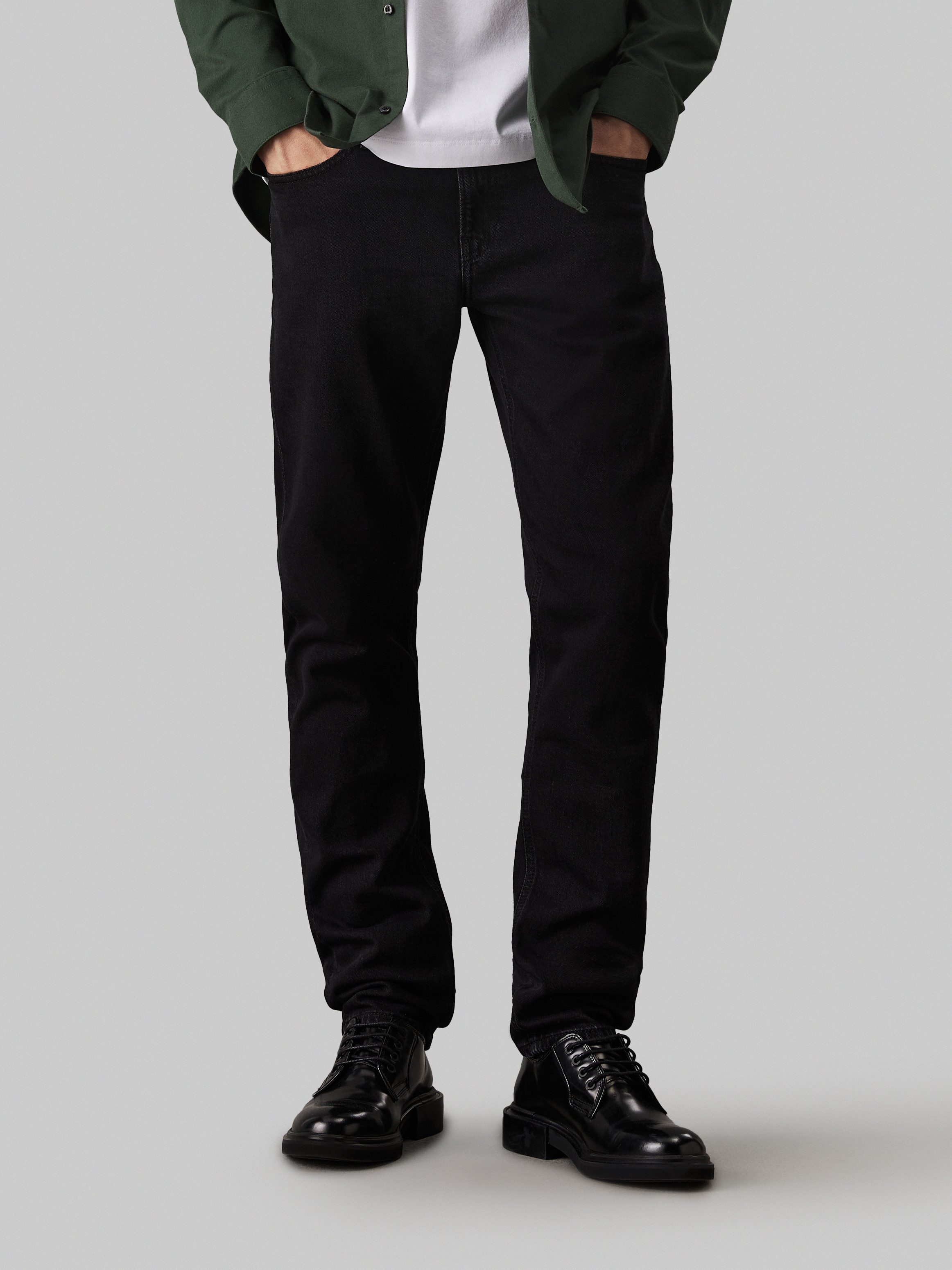 Calvin Klein Slim fit jeans SLIM FIT WASHED BLACK