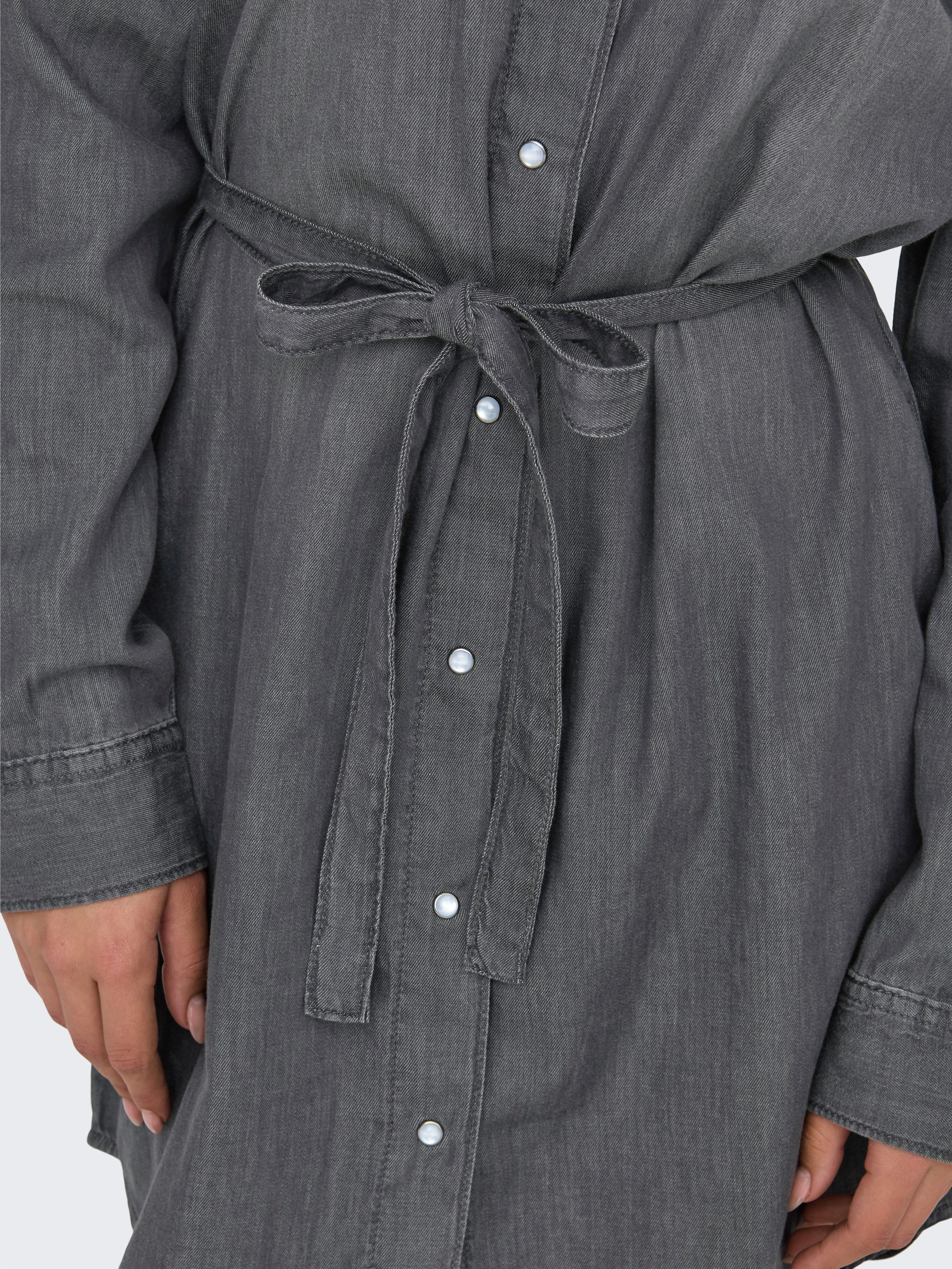 Only Midi-jurk ONLALEXA BELT DNM DRESS AKM
