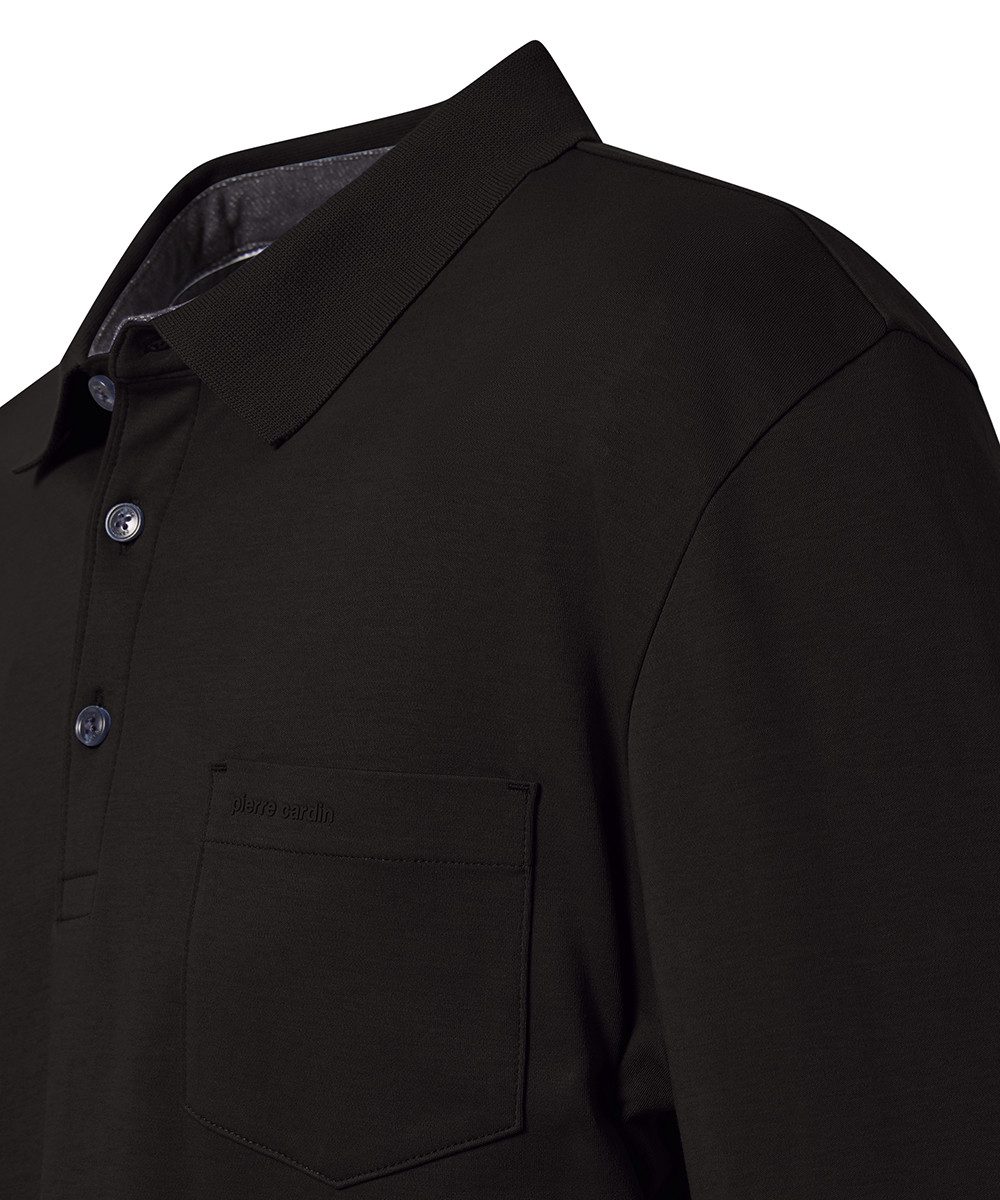 Pierre Cardin Poloshirt met lange mouwen