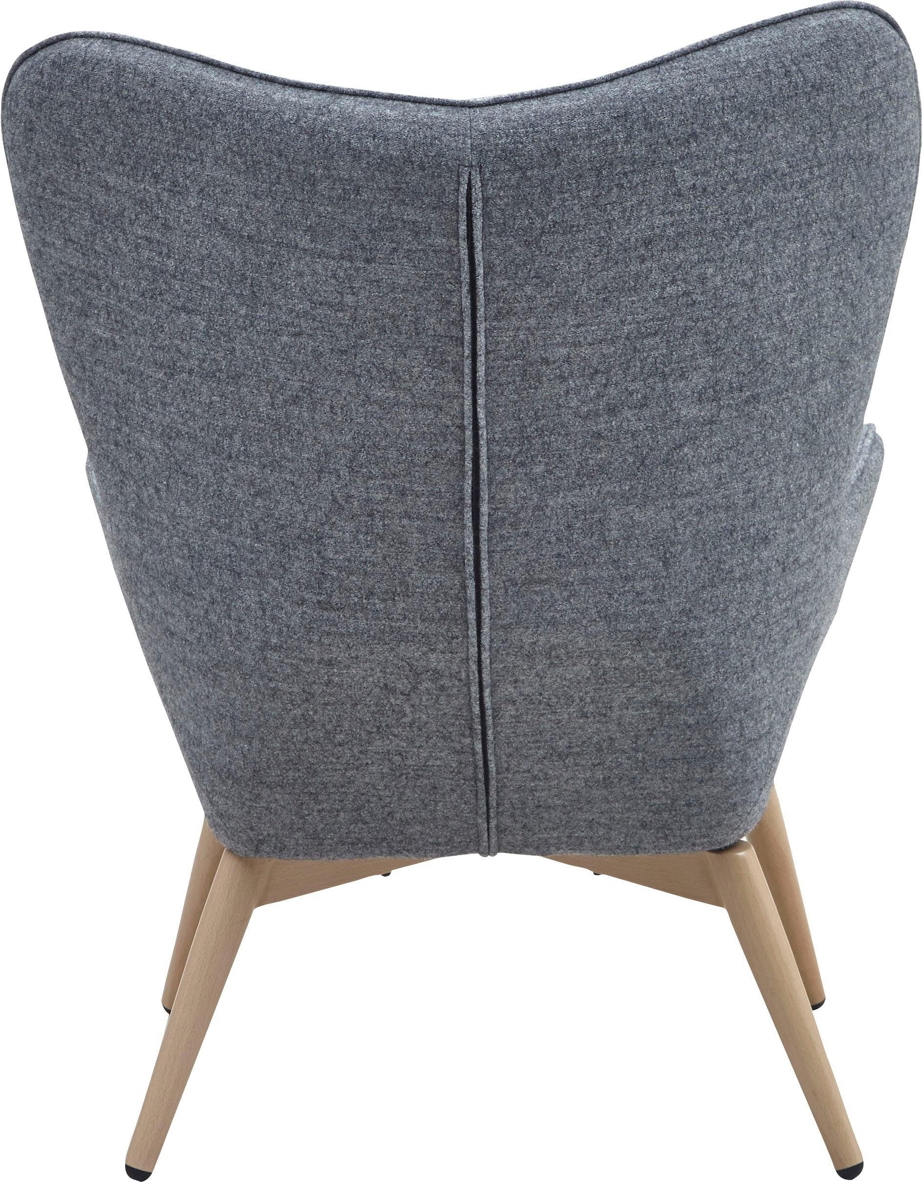 SalesFever Relaxfauteuil met decoratieve capitonnage