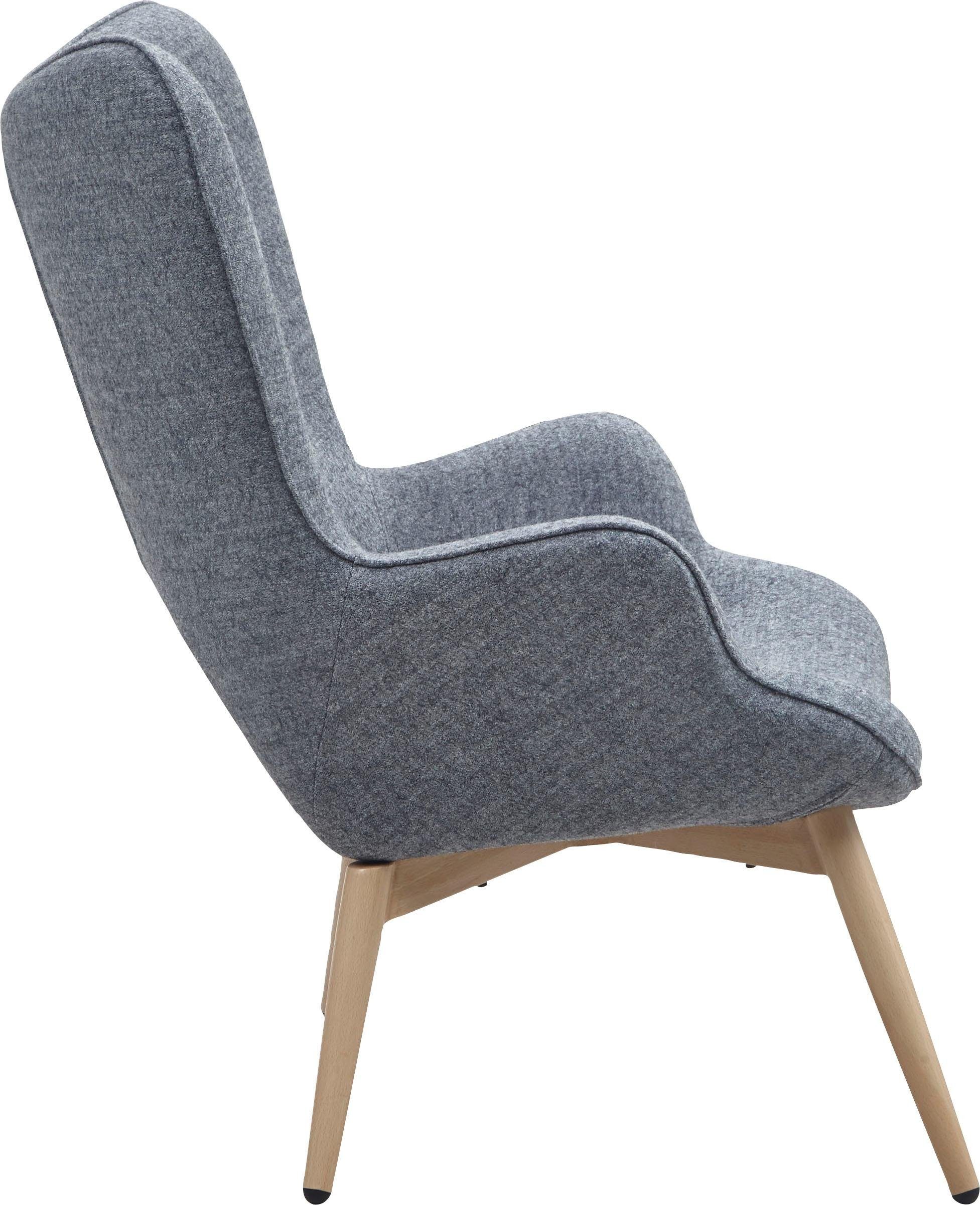 SalesFever Relaxfauteuil met decoratieve capitonnage