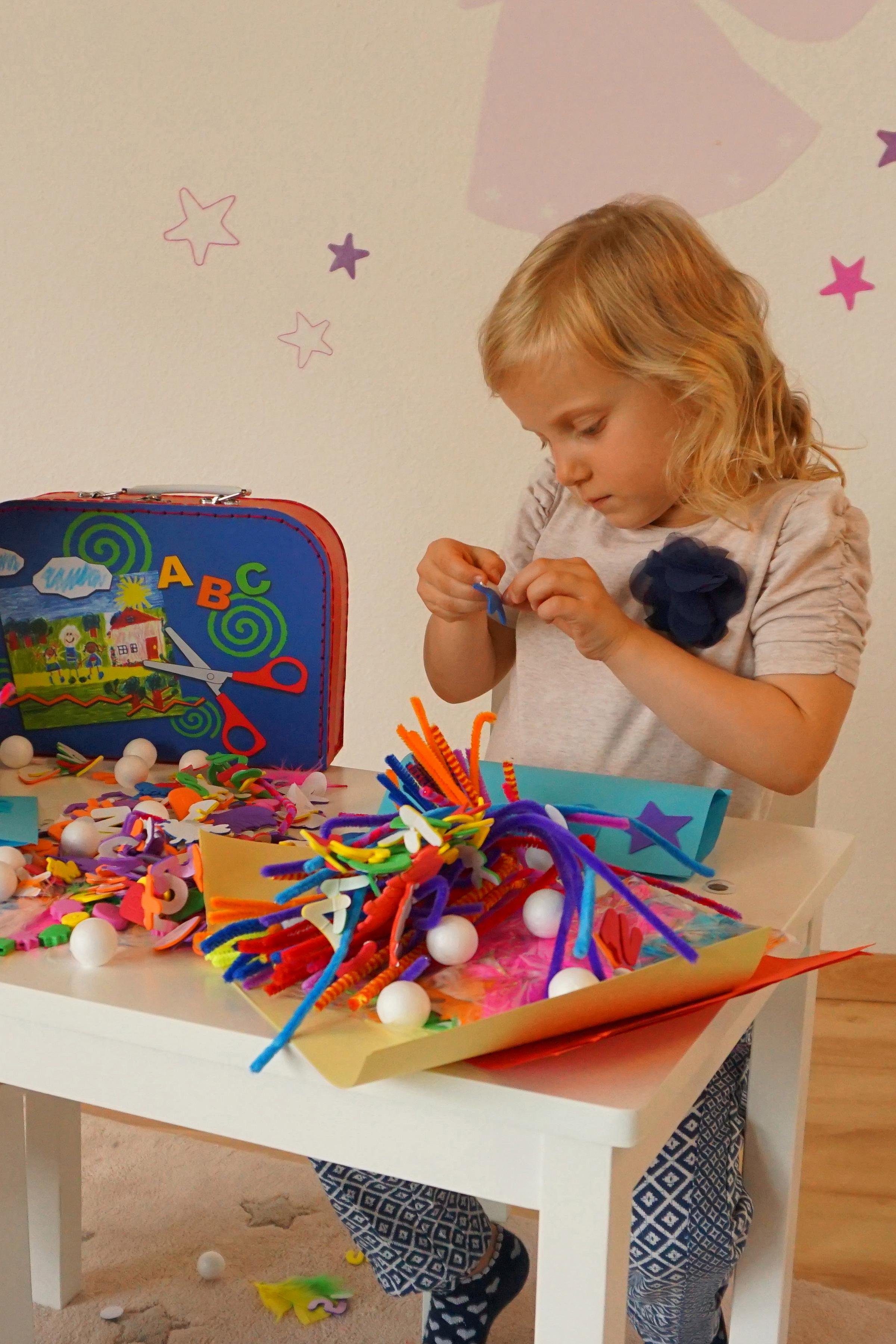 Knorrtoys® Knutselset Knutselkoffer groot (set, 1500-delig)