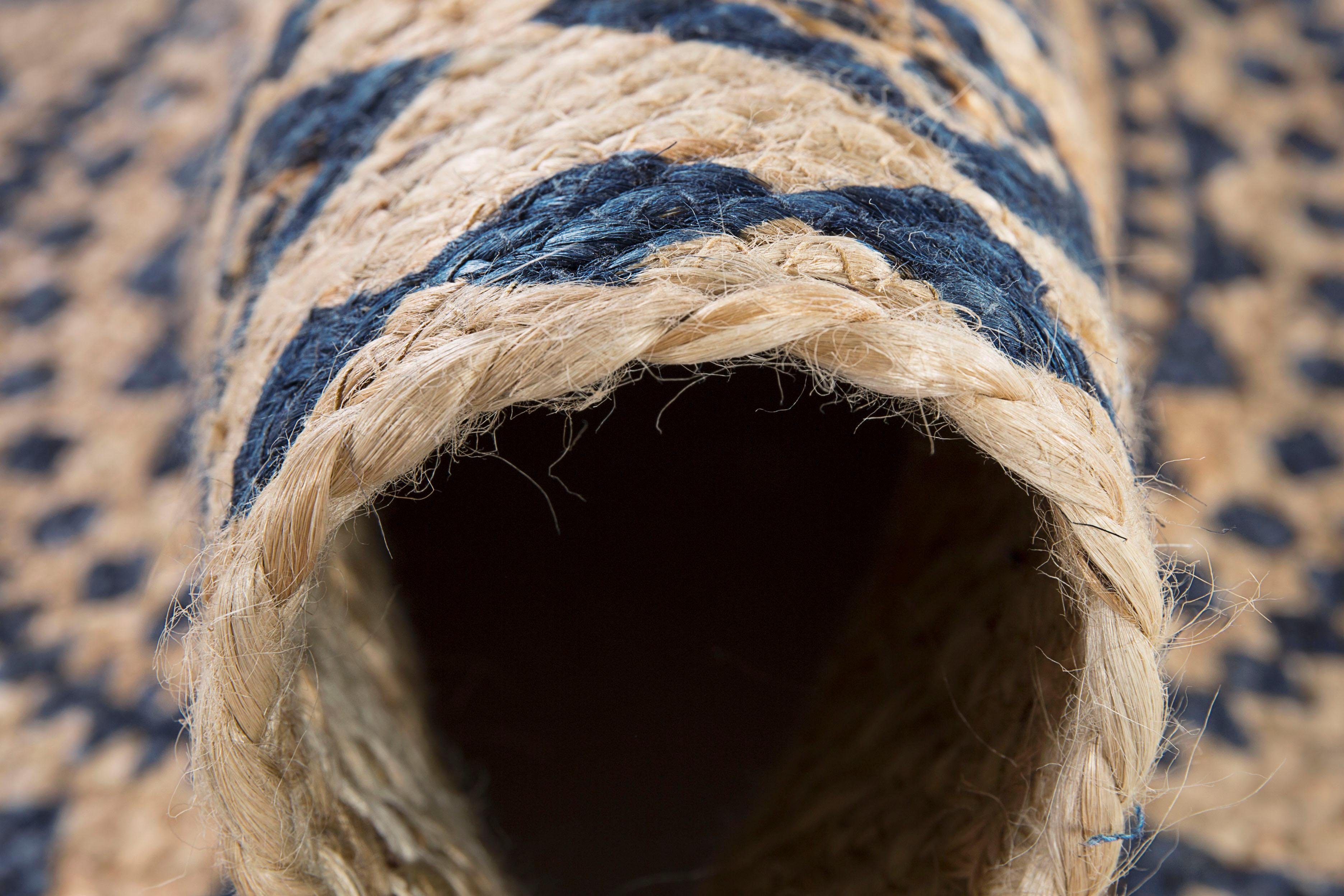 LUXOR living Vloerkleed Mamda Jute tapijt, vlakweefsel, pure natuurlijke vezel, geschikt voor binnen- en buiten