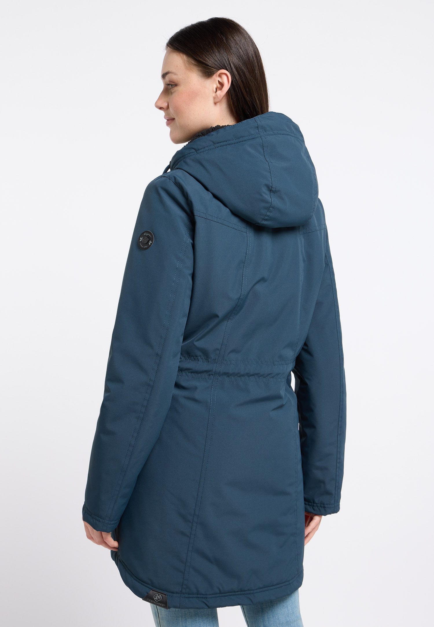 Ragwear Outdoorjack ELSIEN waterafstotende overgangsparka, met verwarmende teddypluche voering