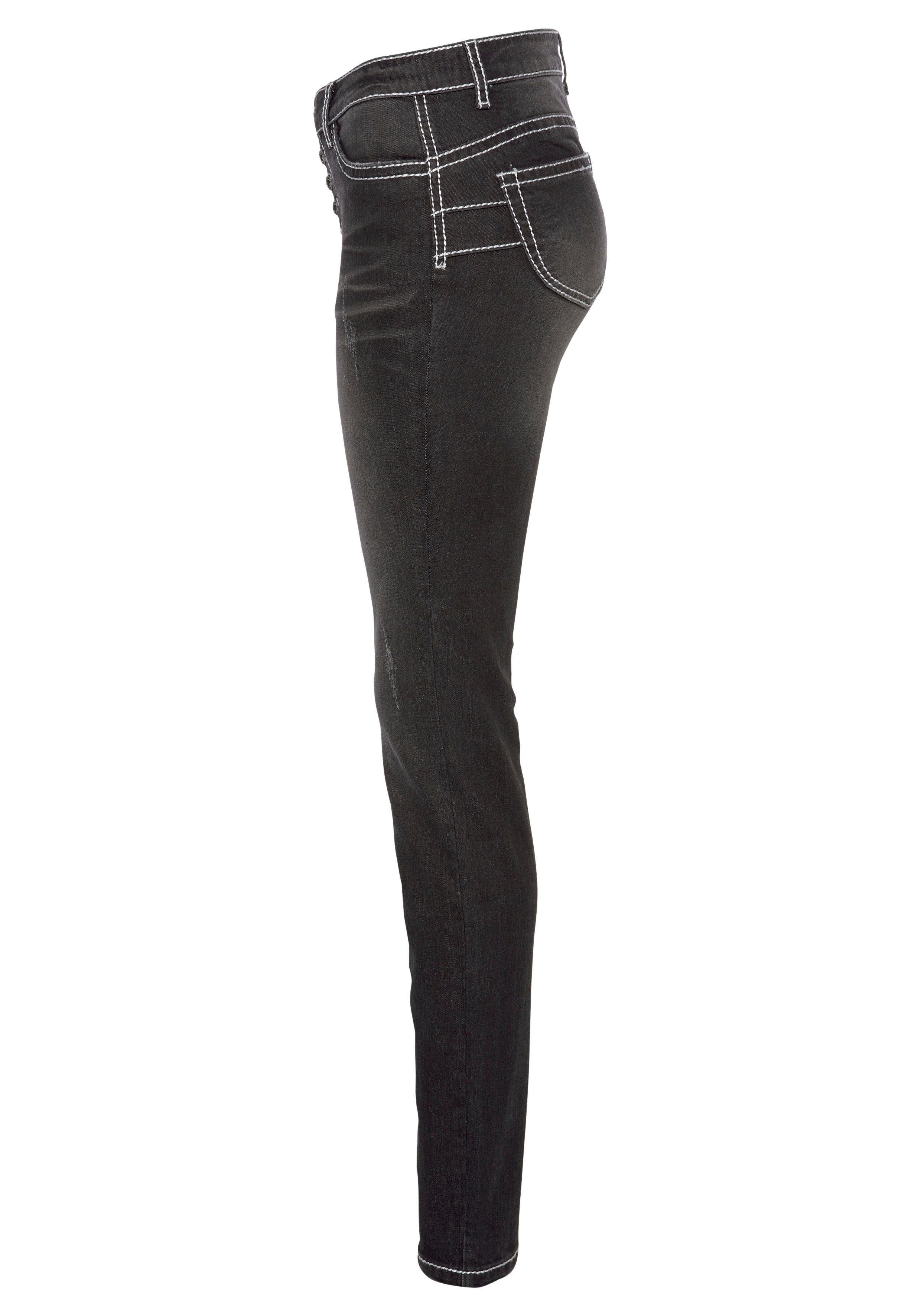 Arizona Slim fit jeans Heavy Washed - Shaping