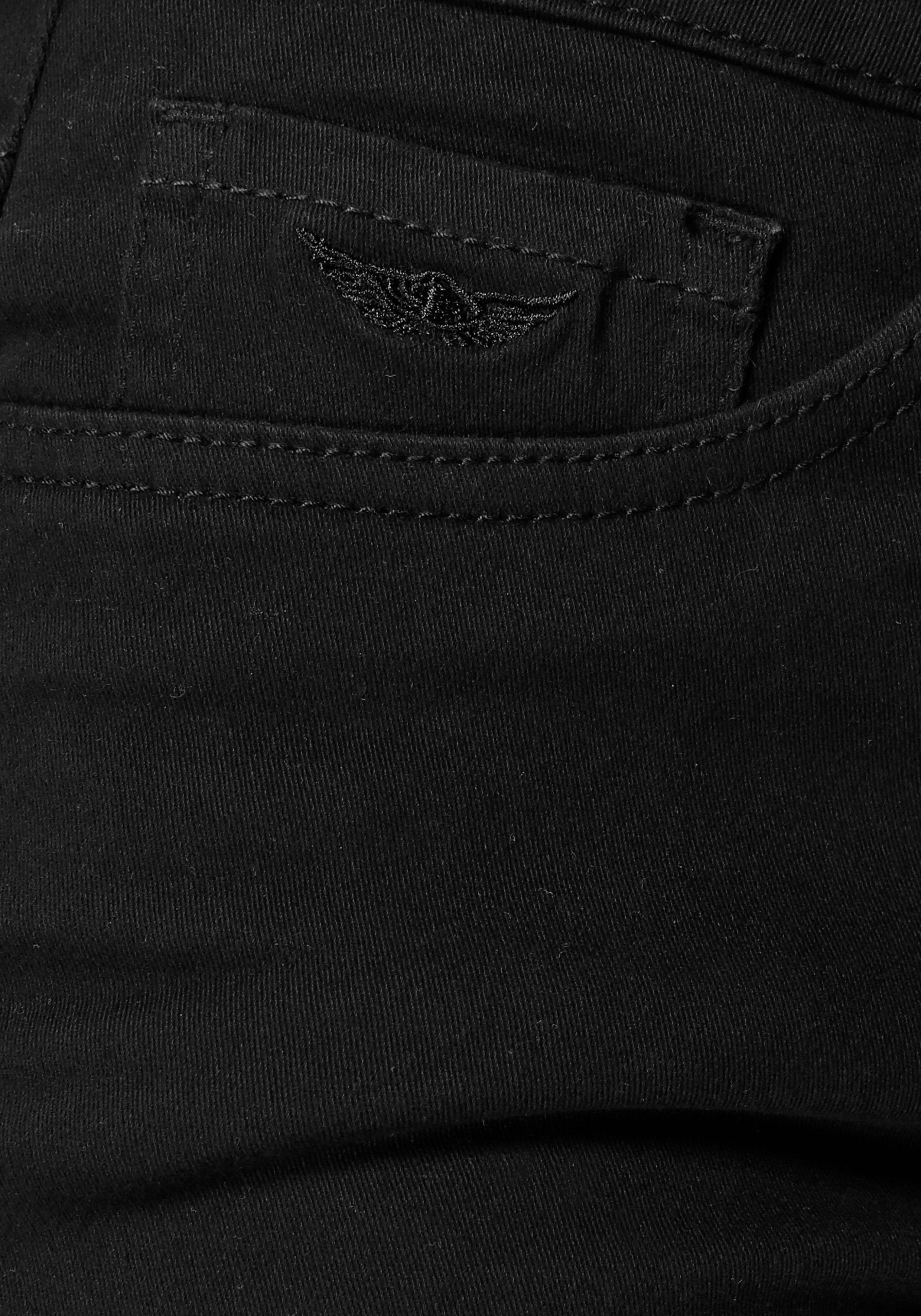 Arizona Bootcut jeans Baby-Boot normale taille, bootcut, met muntzakje, met steekzakken