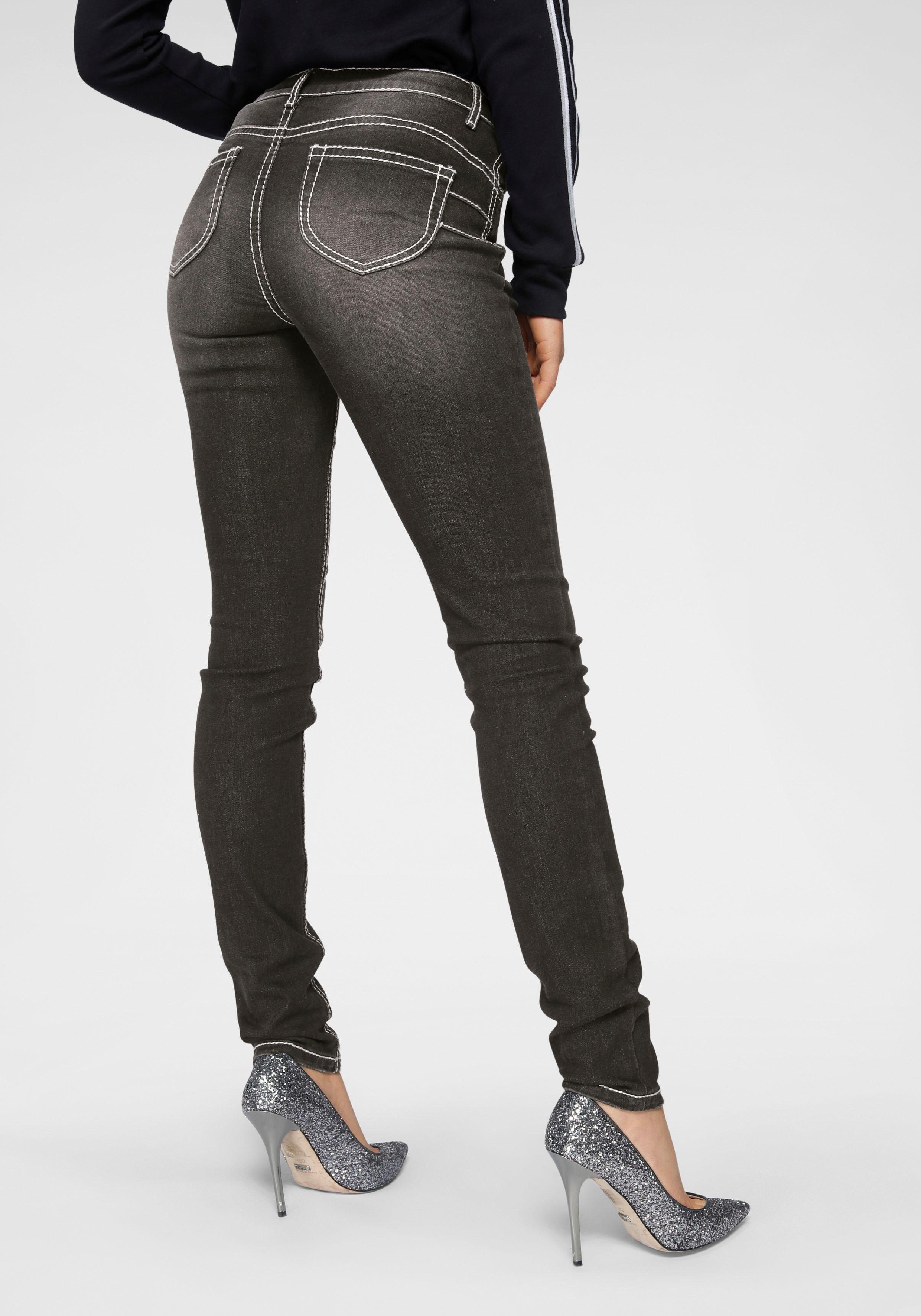 Arizona Slim fit jeans Heavy Washed - Shaping